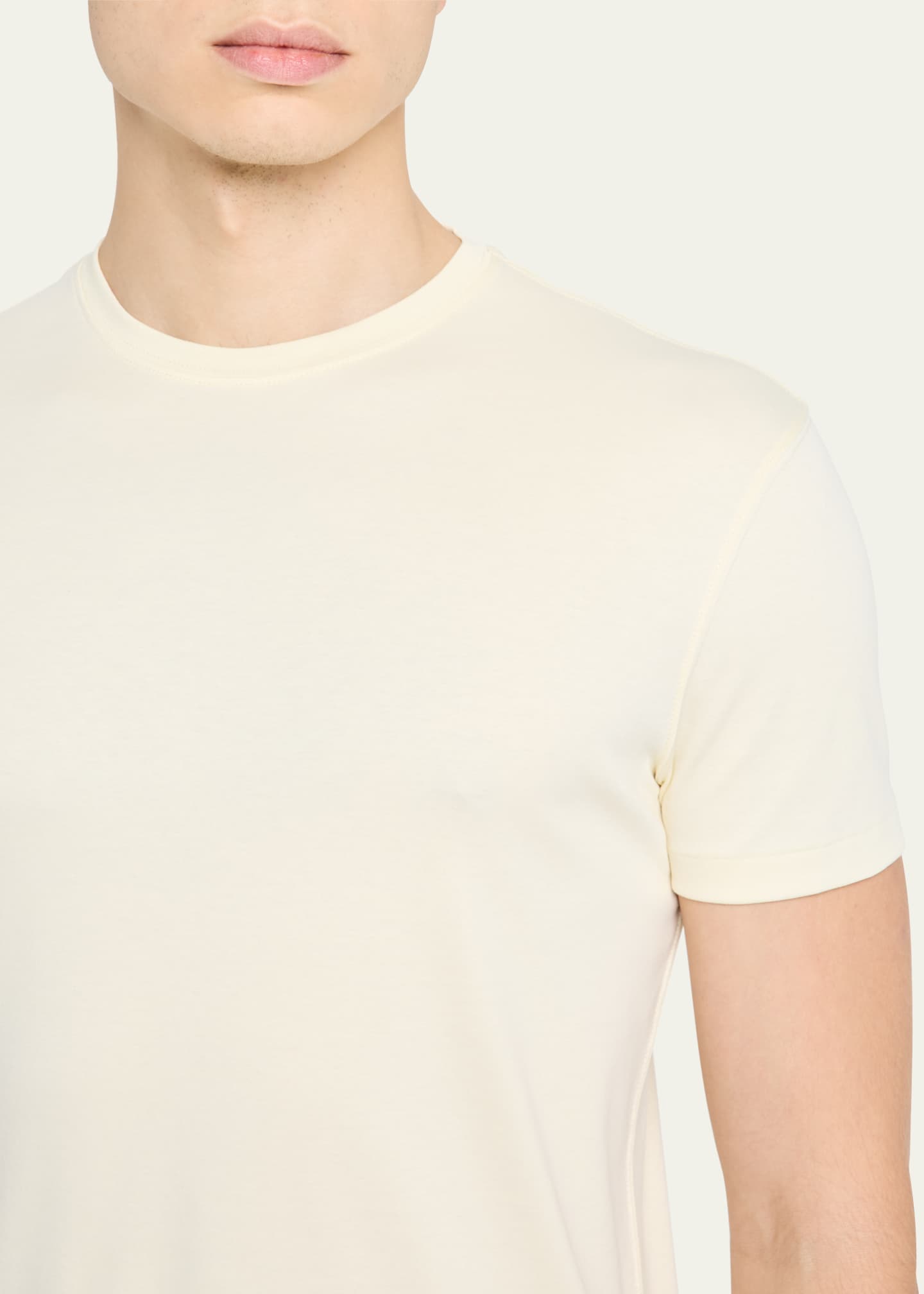 Ralph Lauren Purple Label Men's Cotton Interlock T-Shirt Image 5 of 5