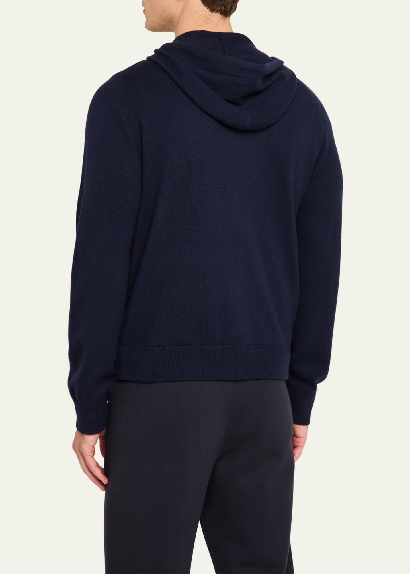 Ralph Lauren Purple Label Men's Wool-Cashmere Jersey Spa Hoodie Image 3 of 5