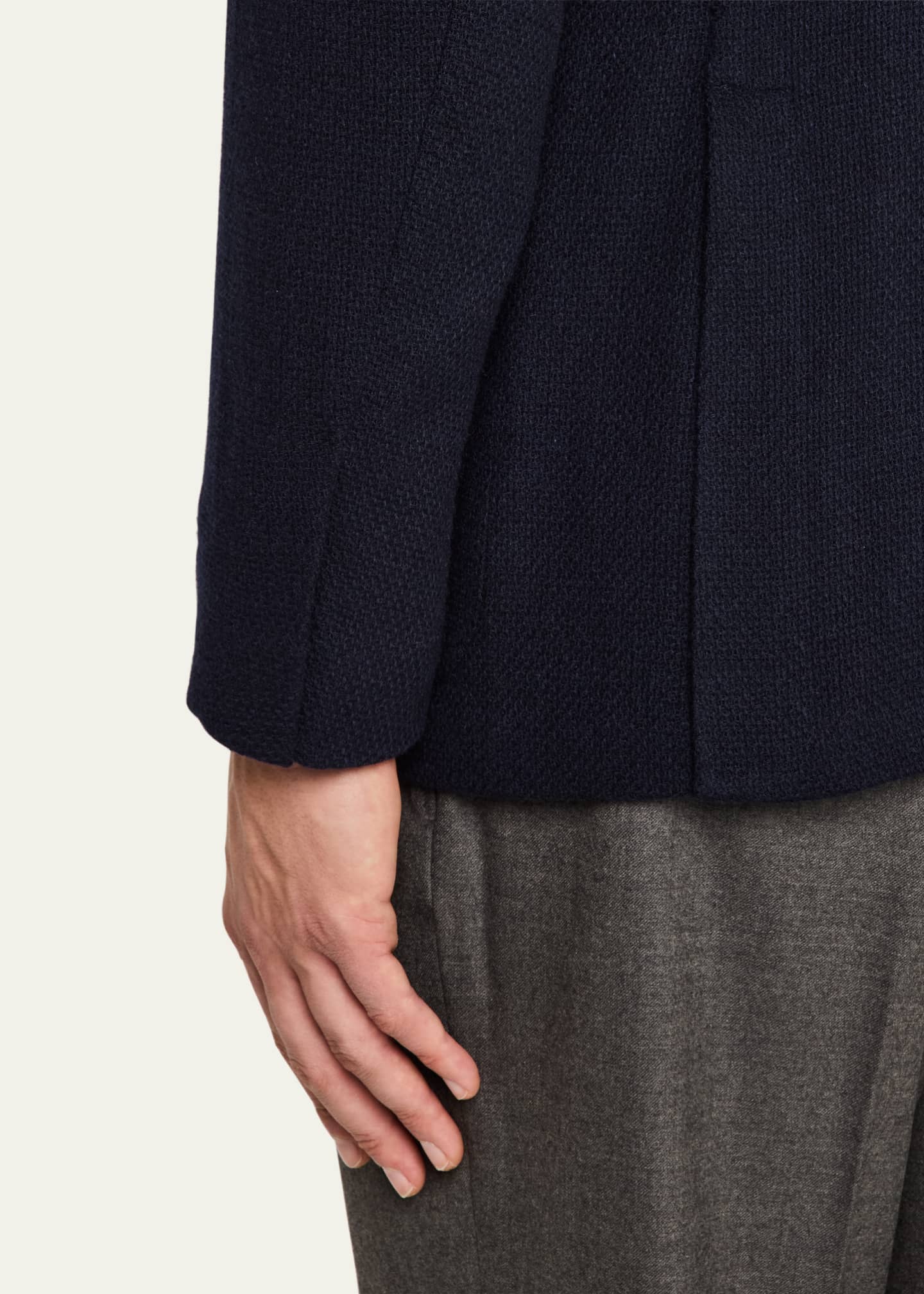 Ralph Lauren Purple Label Men's Textured Cashmere-Blend Sport Coat Image 8 of 8