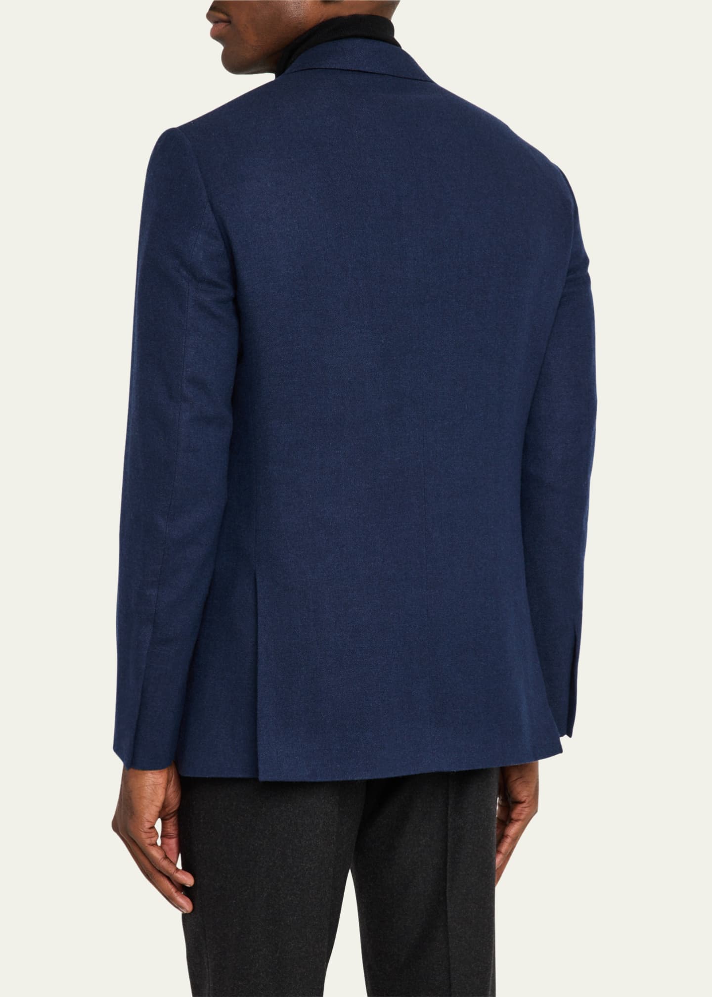 Ralph Lauren Purple Label Men's Kent Herringbone Sport Coat Image 3 of 7
