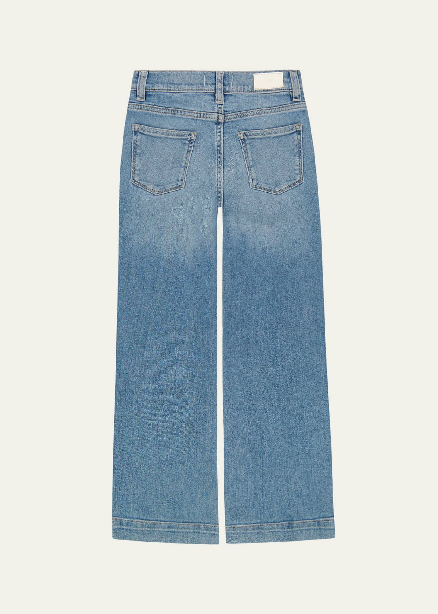DL1961 Girl's Lily Wide Leg Jeans, Size 3-6 Image 2 of 2