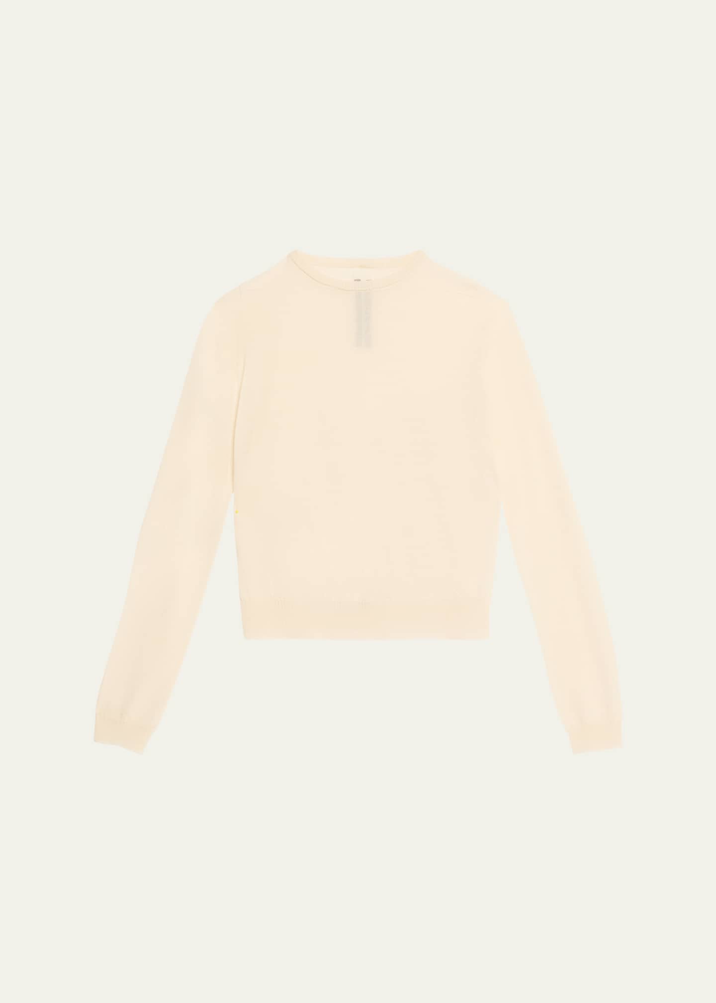 Rick Owens Biker Level Knit Wool Sweater Image 1 of 5