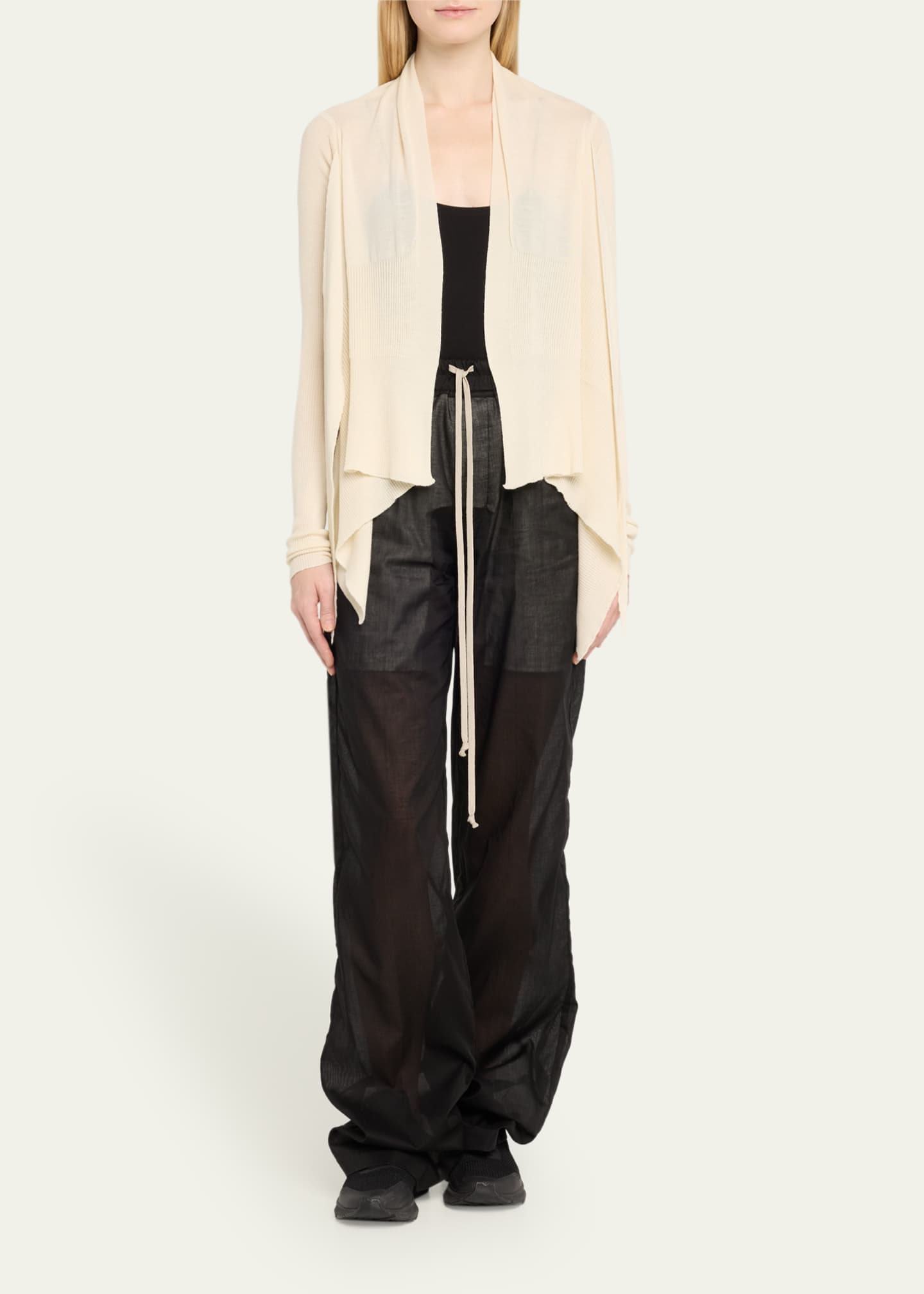 RICK OWENS - Man - Beige - Cardigan