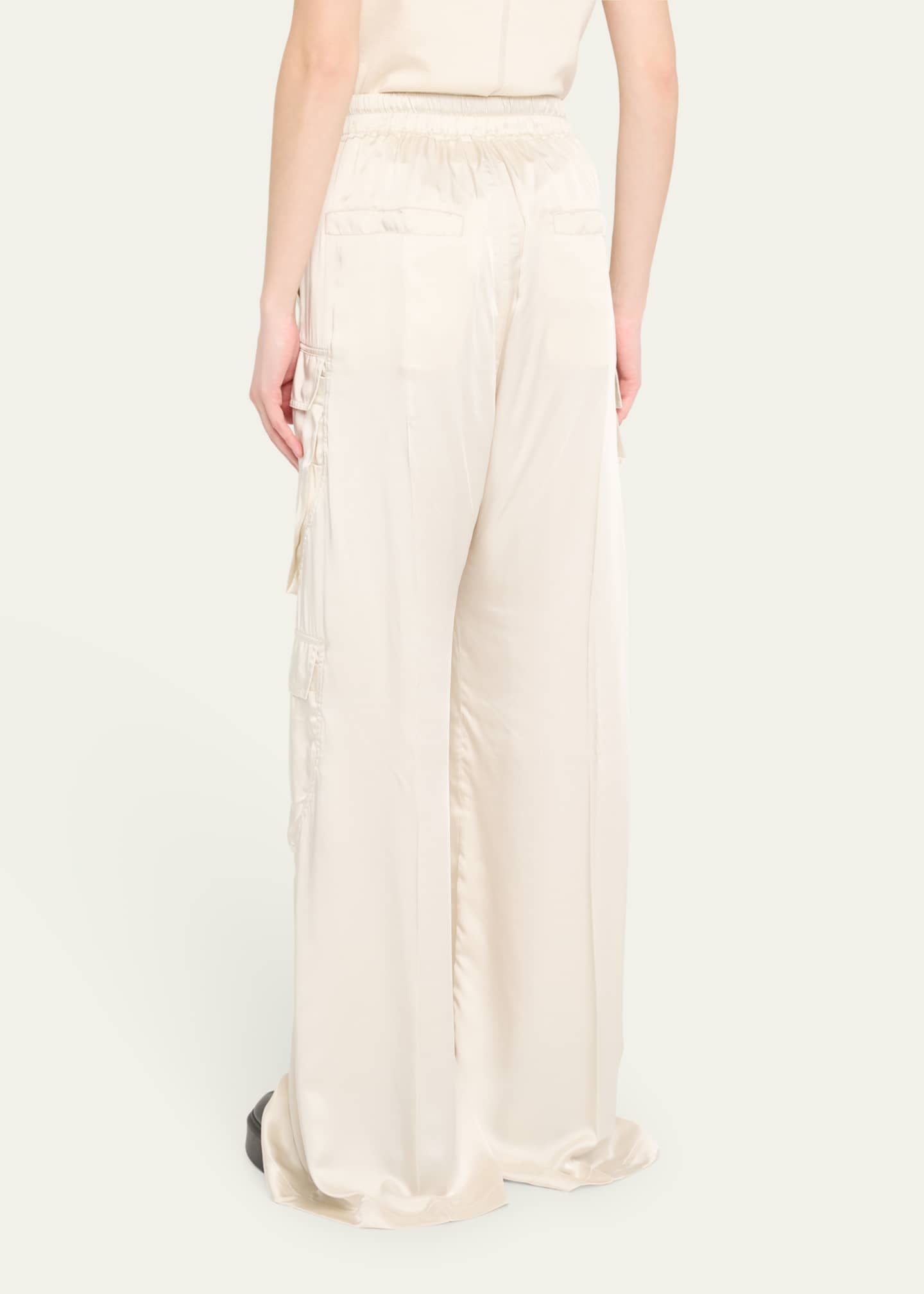 Rick Owens Bela Cargo Wide Leg Pants Image 3 of 5