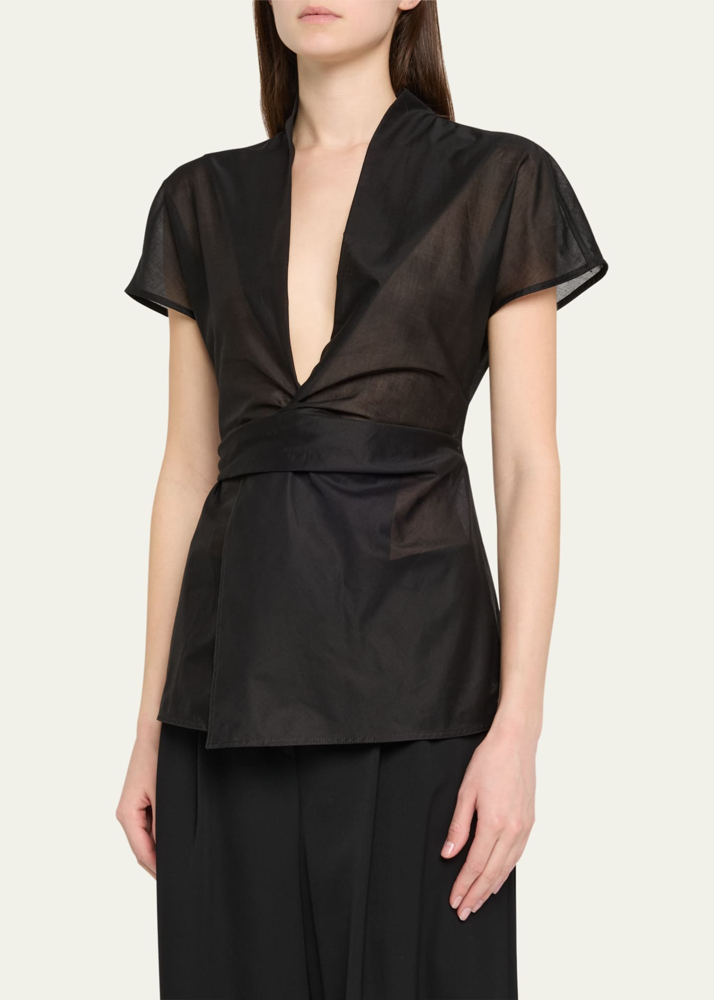 Rick Owens Laura Wrap Top Image 4 of 5