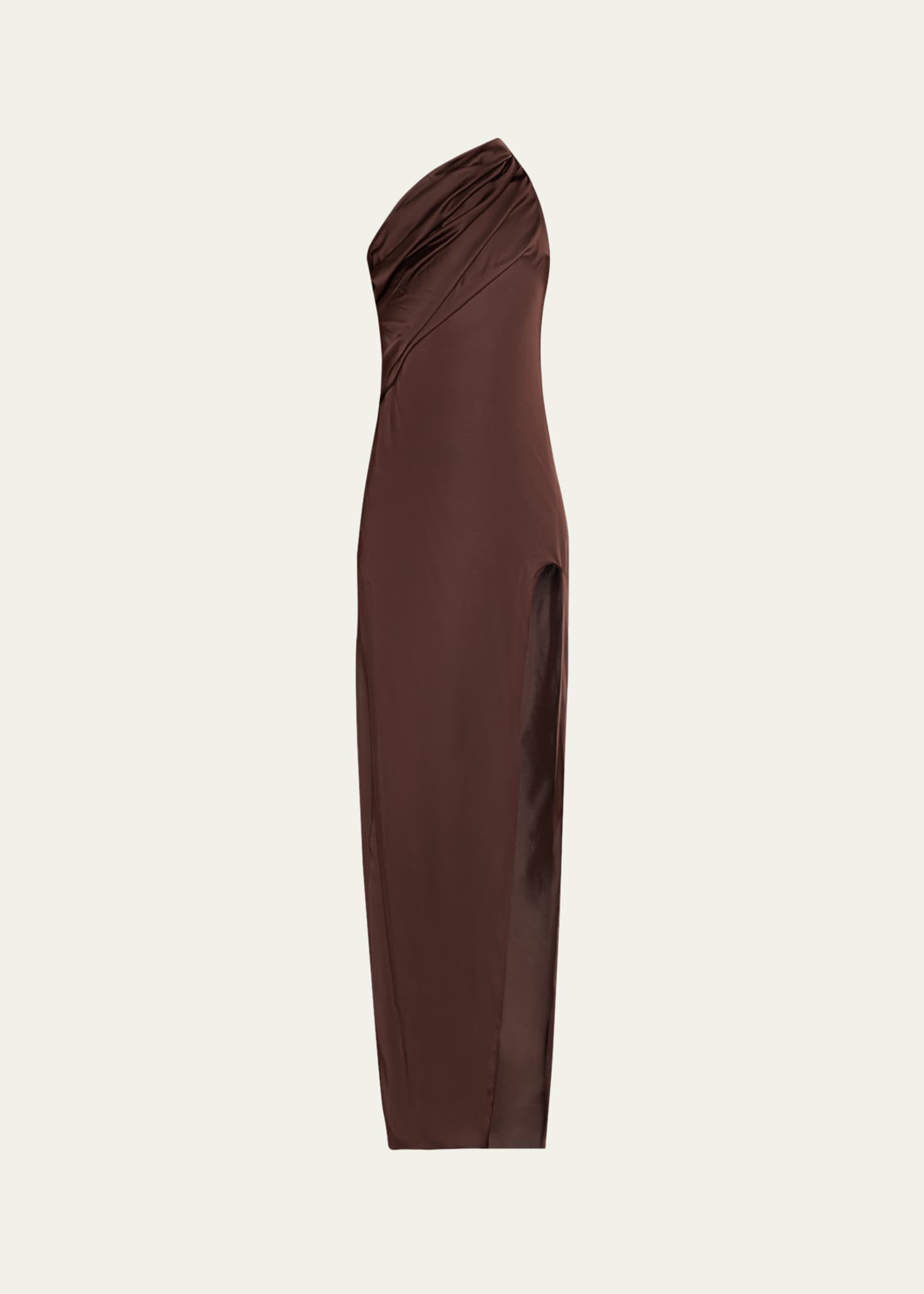 Rick Owens Athena One-Shoulder Arrowhead Dress Image 1 of 5