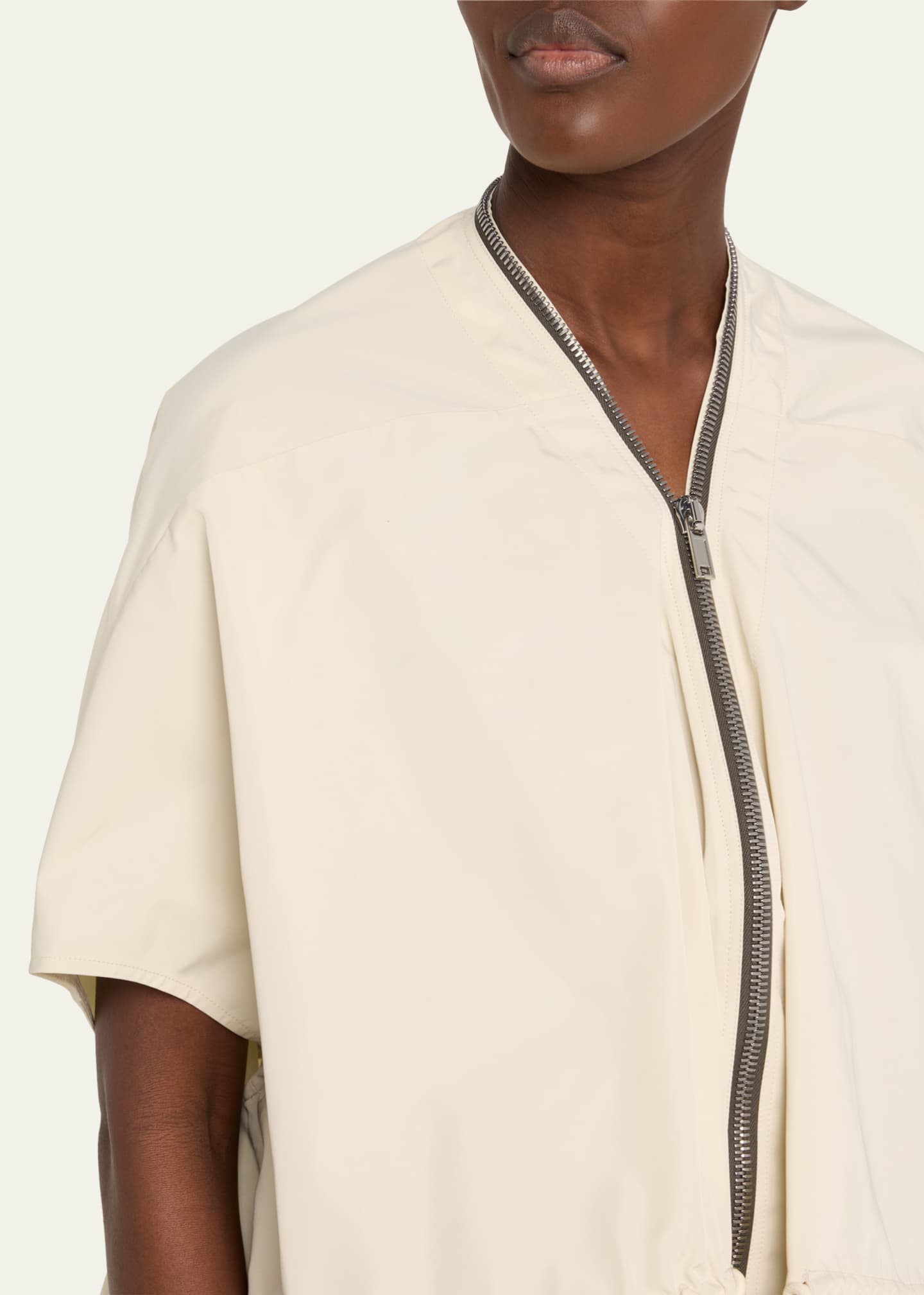 Rick Owens Drawstring Waist Sail Jacket Image 5 of 5