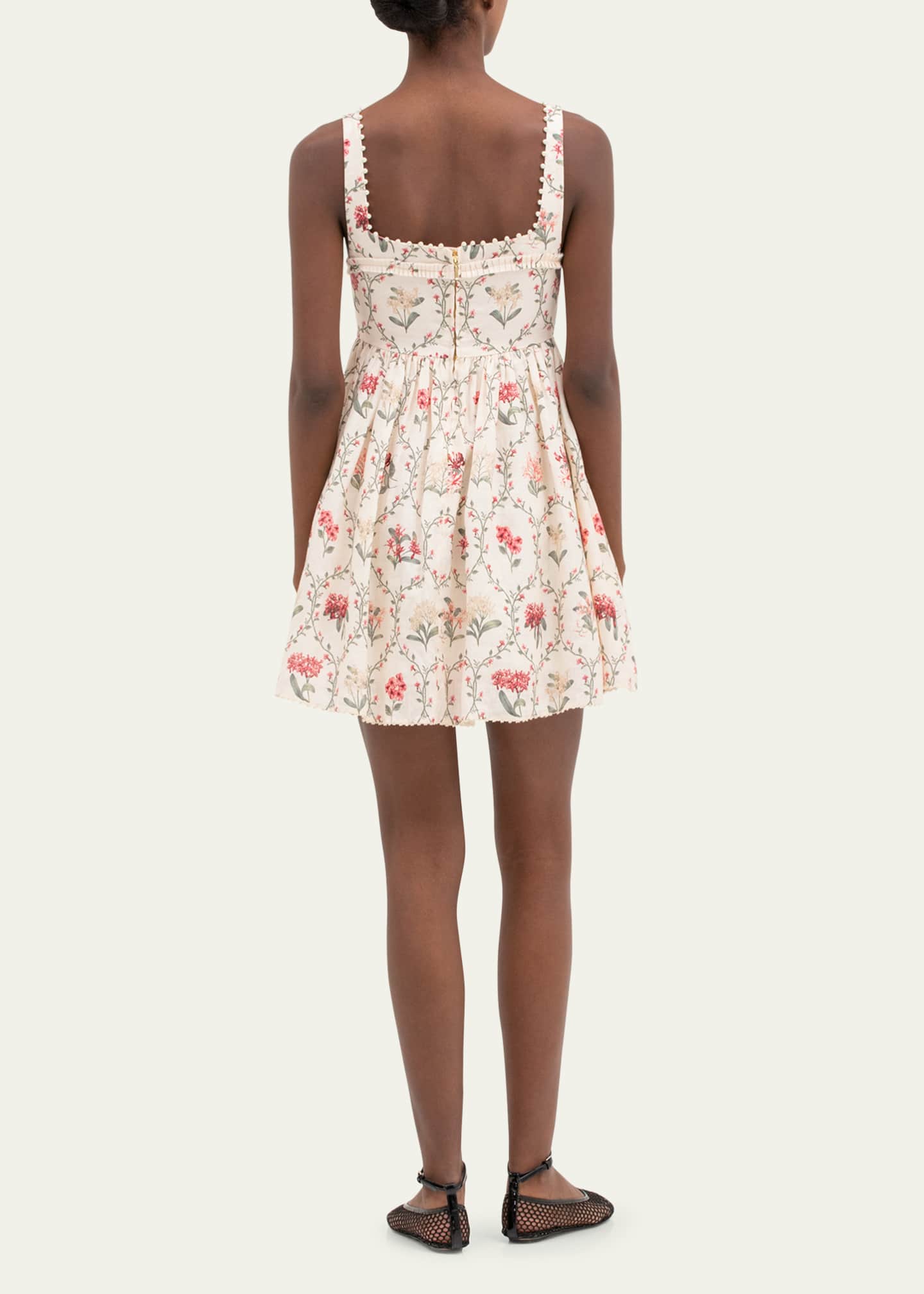Agua by Agua Bendita Barbara Orquidea Mini Dress Image 3 of 4