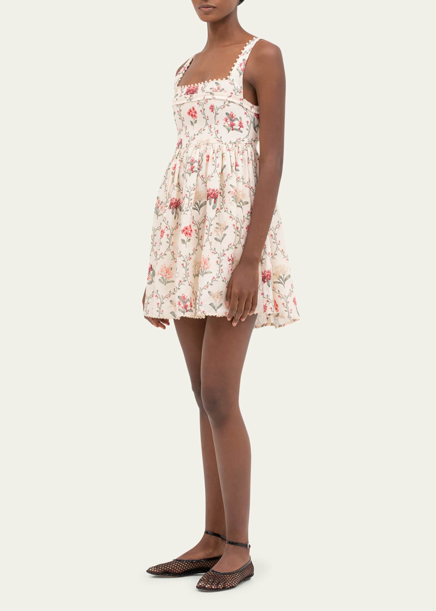 Agua by Agua Bendita Barbara Orquidea Mini Dress Image 4 of 4
