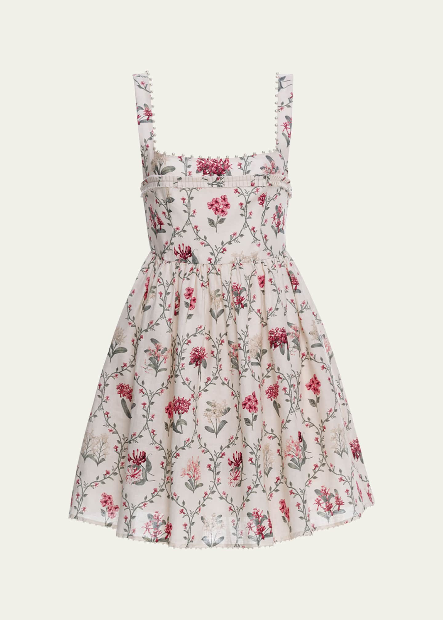 Agua by Agua Bendita Barbara Orquidea Mini Dress Image 1 of 4