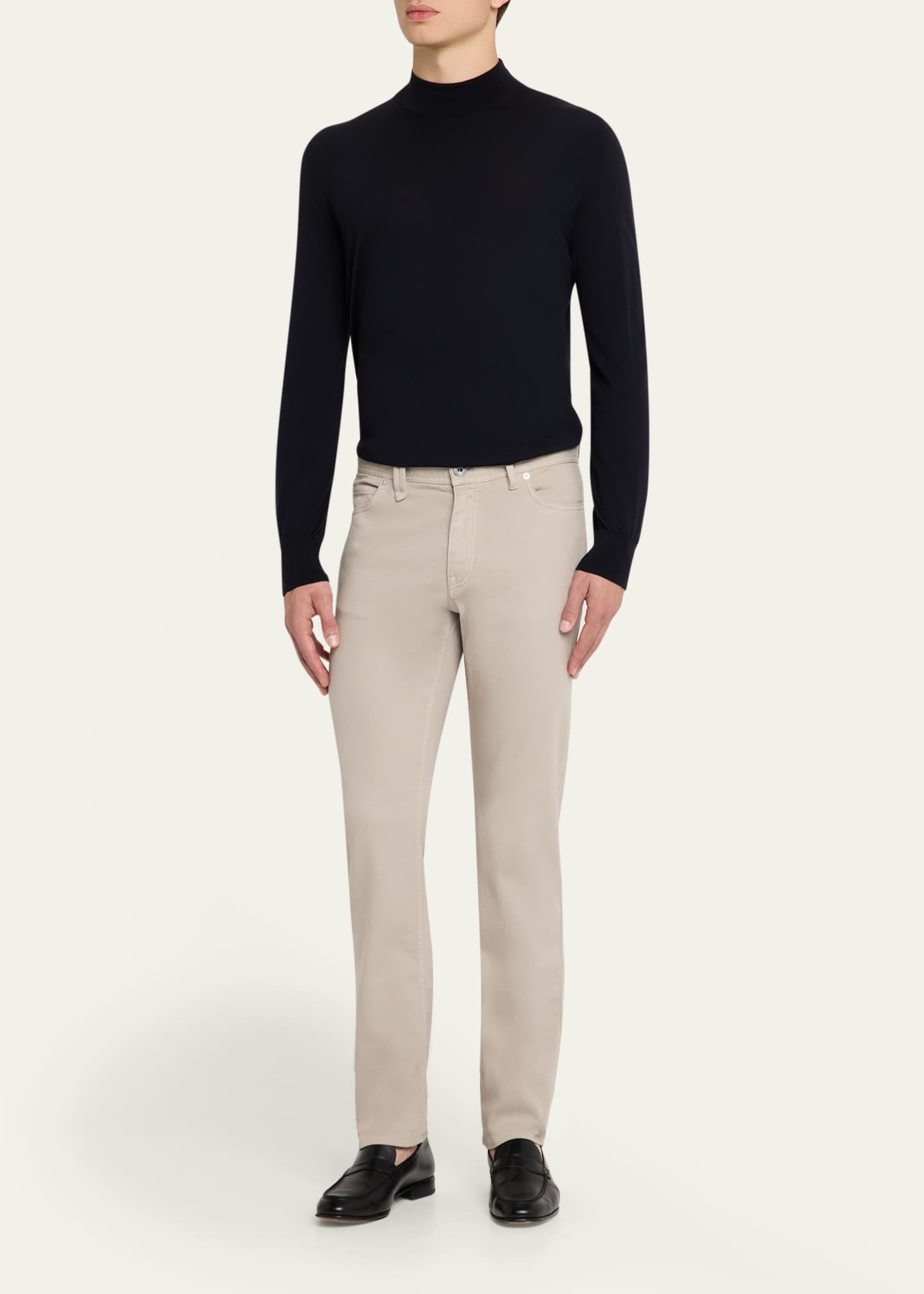 Brioni Men's Cotton Denim Five-Pocket Pants Image 2 of 5