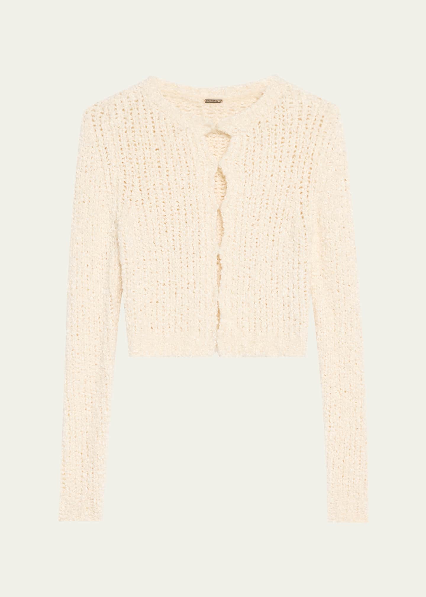 Adam Lippes Alice Mulberry Silk Cardigan Image 1 of 5