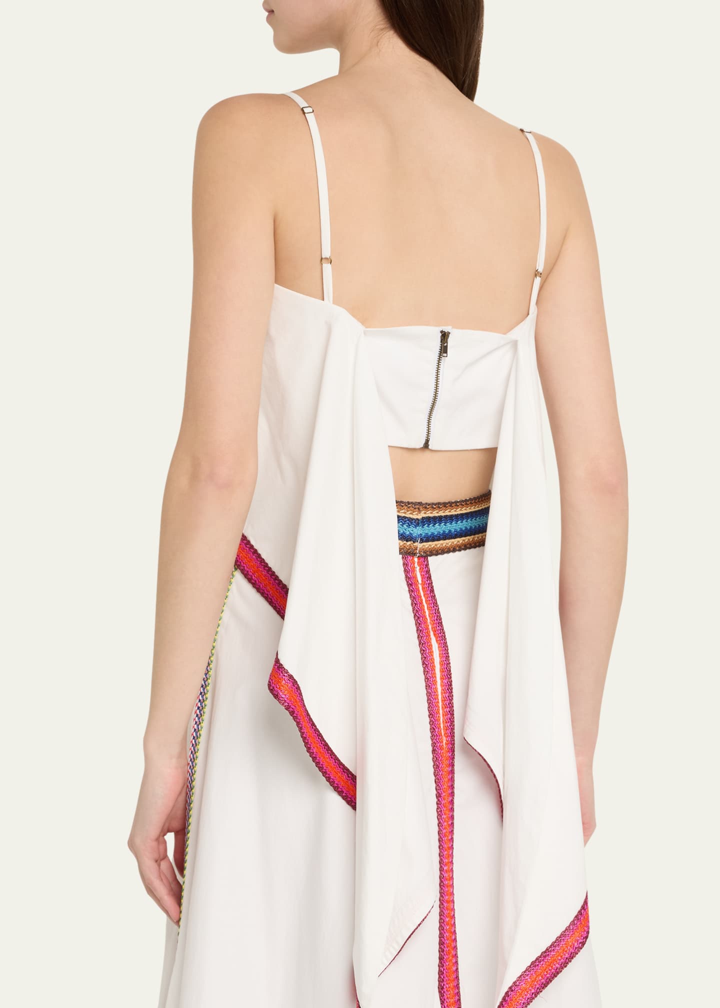Rosie Assoulin Bandana Raffia Top Image 3 of 5