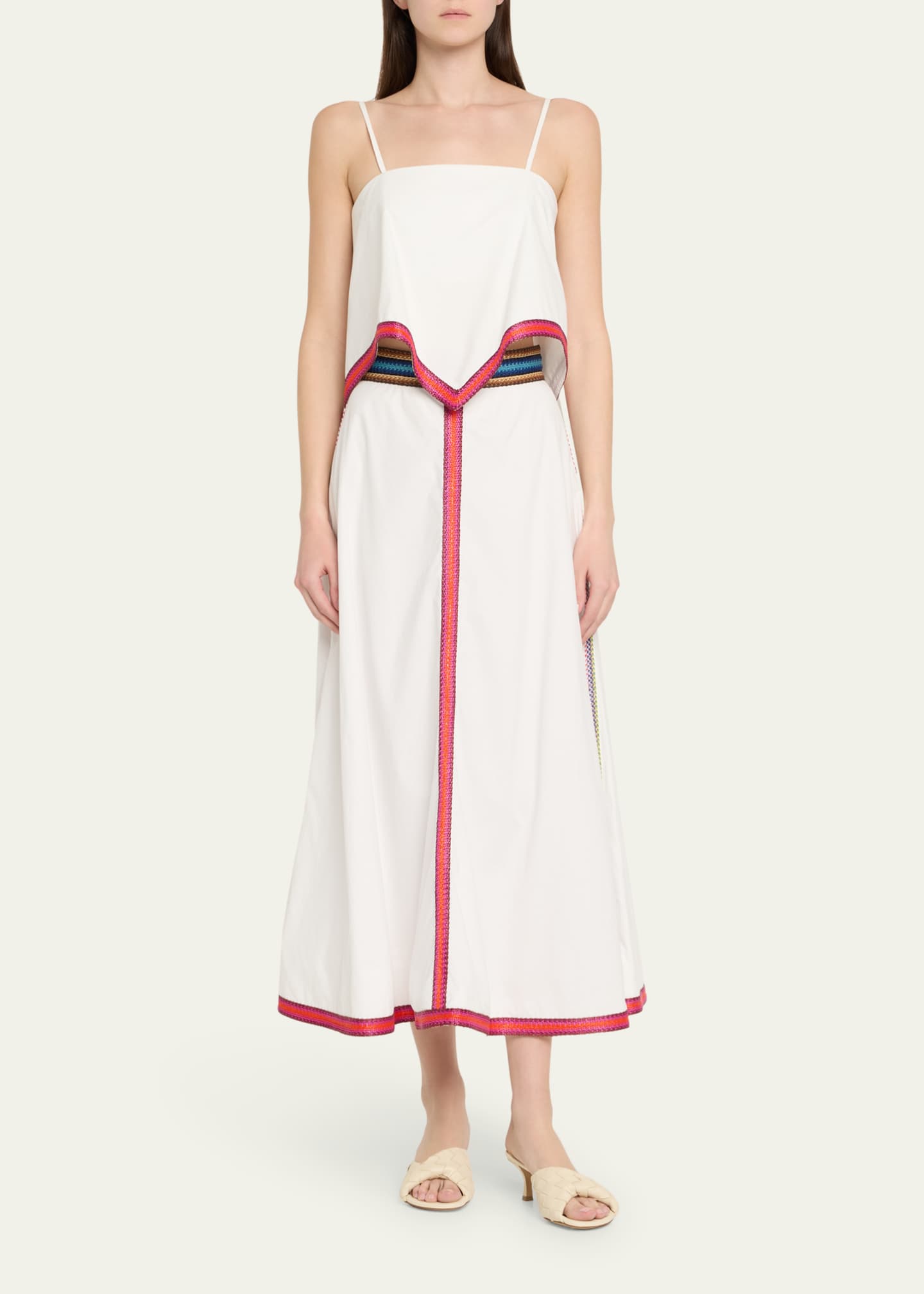 Rosie Assoulin Quartered A-Line Skirt Image 2 of 5