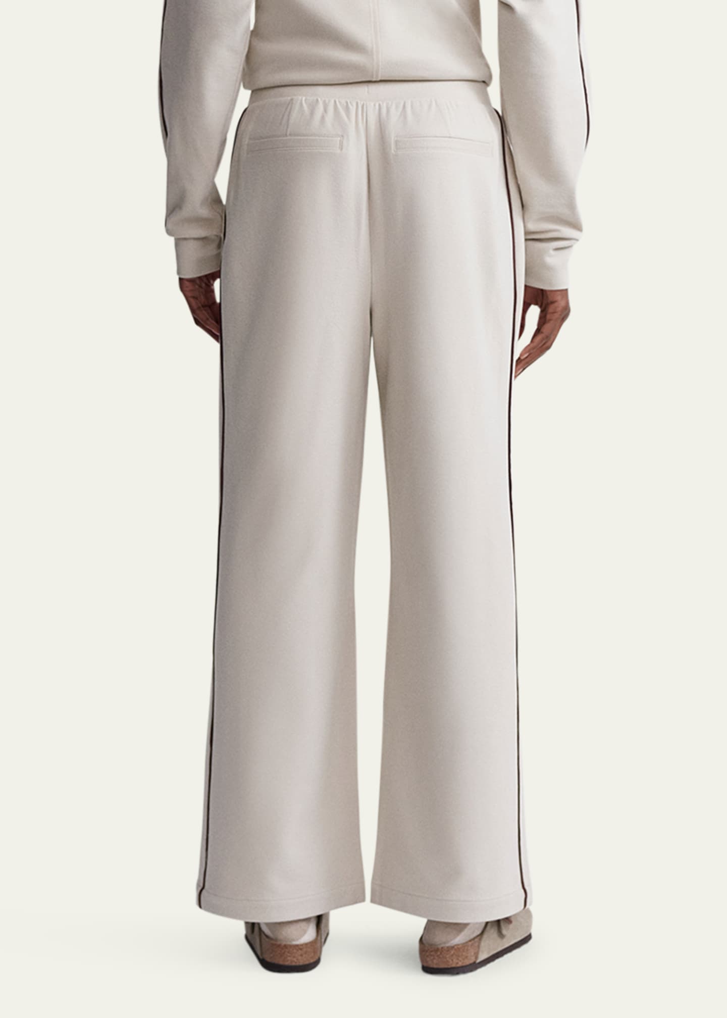 Varley Brushed Rib Wide-Leg Pants Image 3 of 5