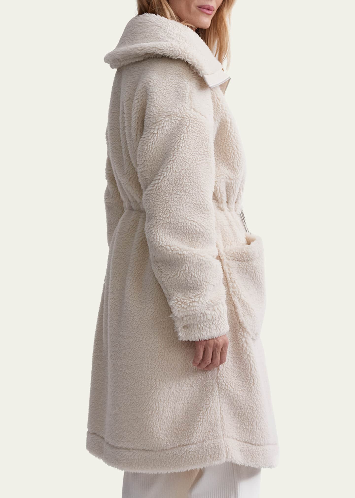 Varley Logan Sherpa Coat - Bergdorf Goodman