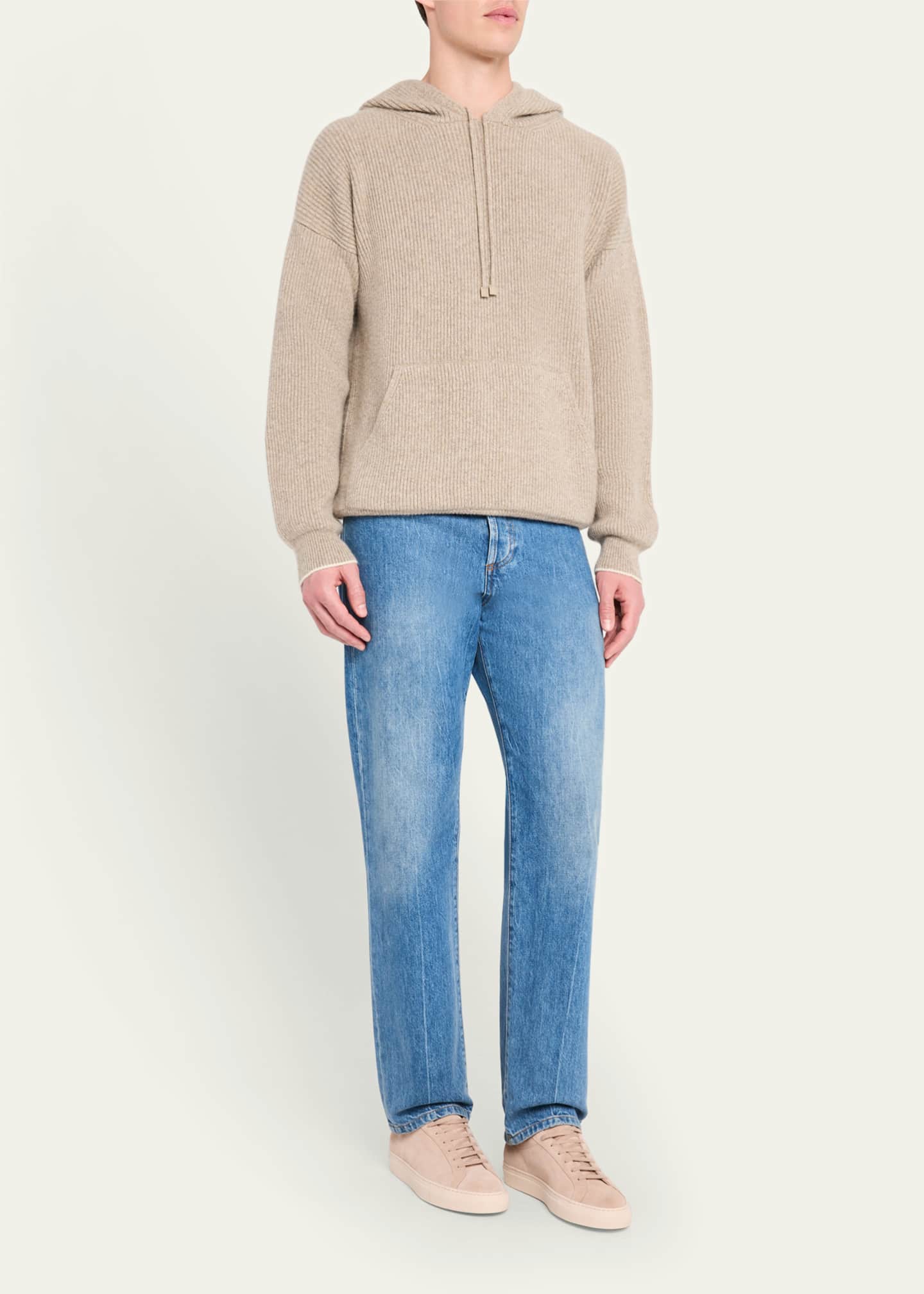 Common Projects Men's Achilles Suede Low-Top Sneakers Image 3 of 6