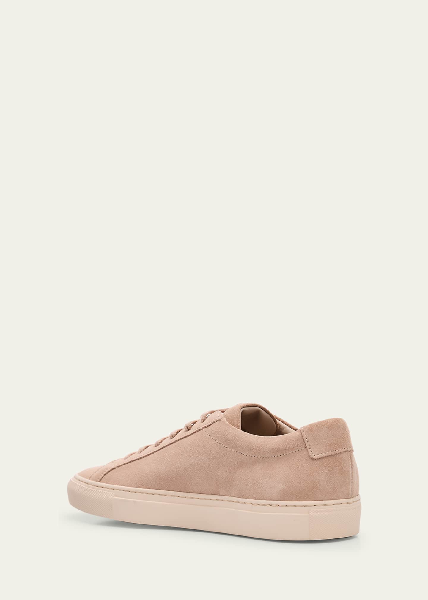 Common Projects Men's Achilles Suede Low-Top Sneakers Image 4 of 6