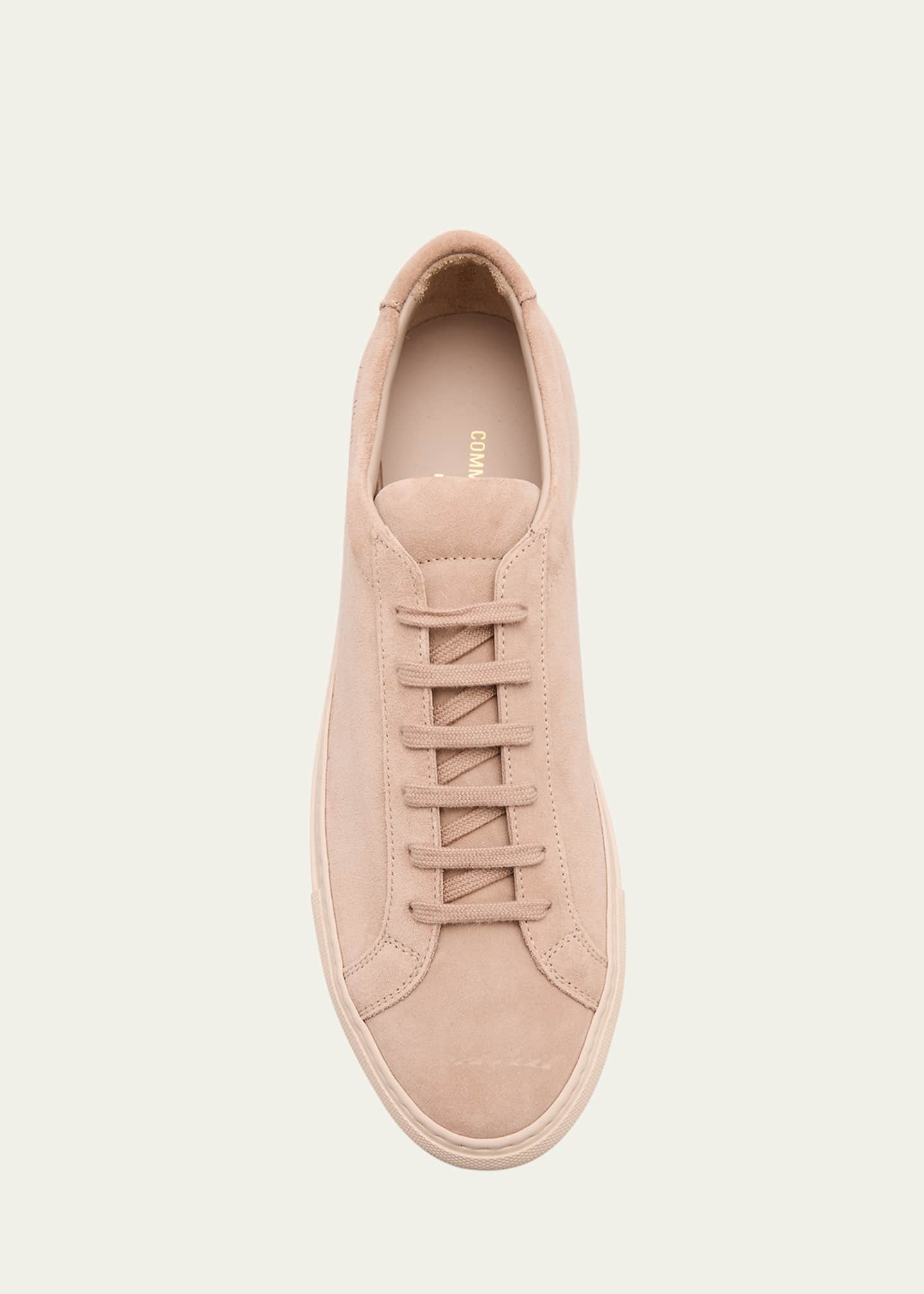 Common Projects Men's Achilles Suede Low-Top Sneakers Image 6 of 6