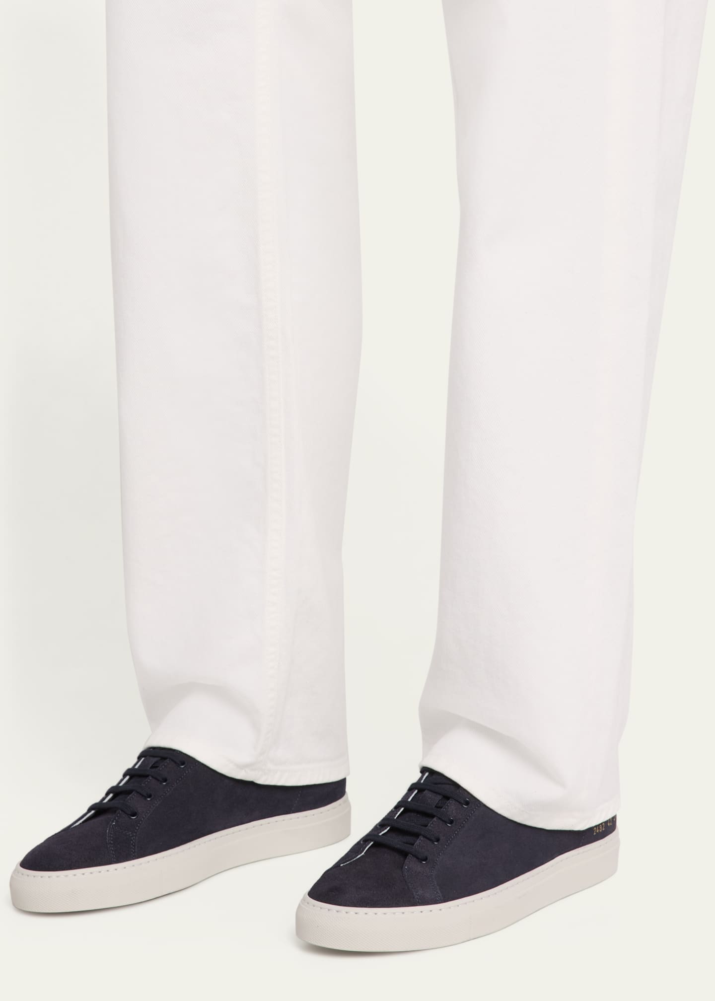 Common Projects Men's Retro Suede Low-Top Sneakers Image 2 of 6
