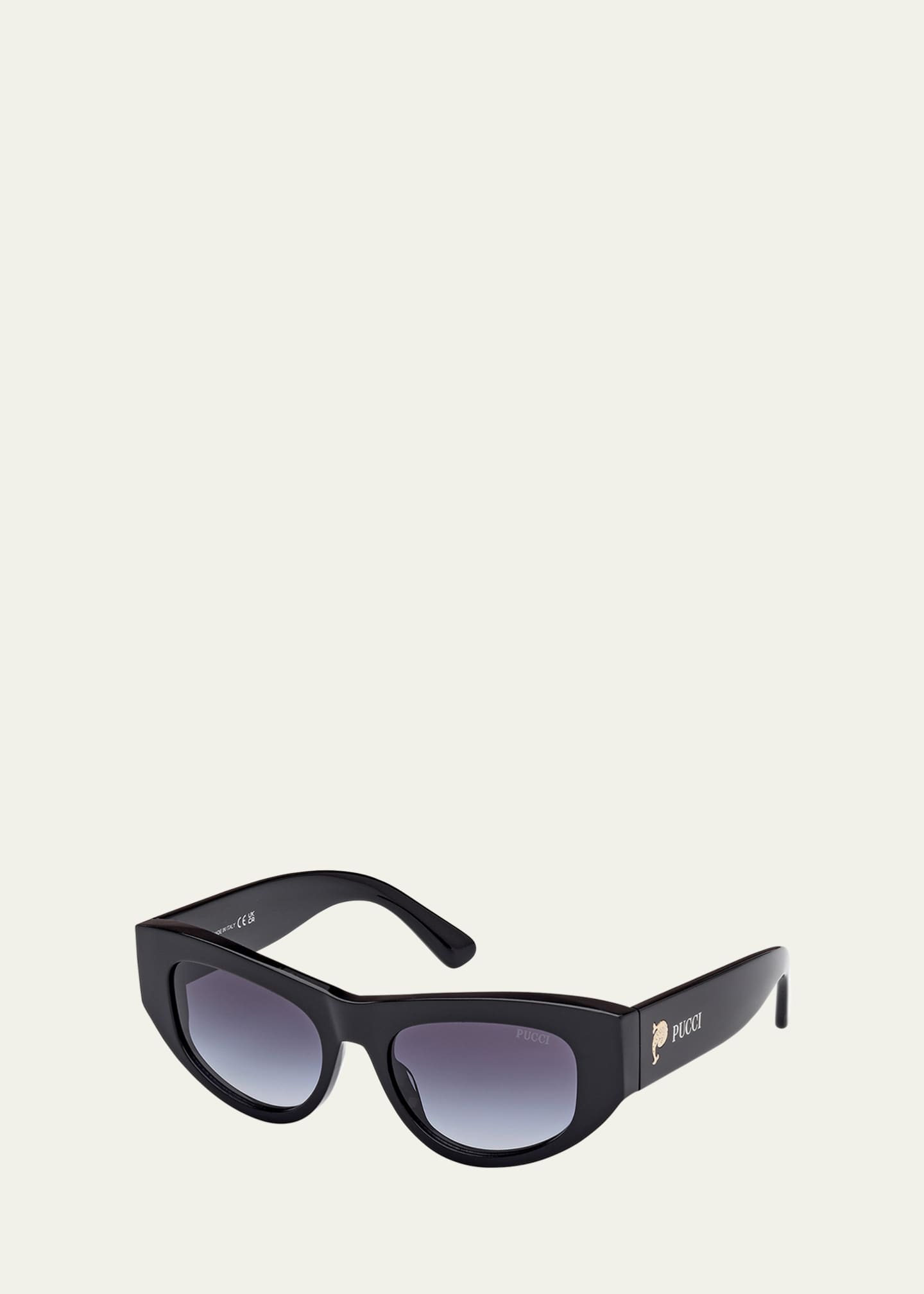 Pucci Cat-Eye Acete Sunglasses Image 2 of 5
