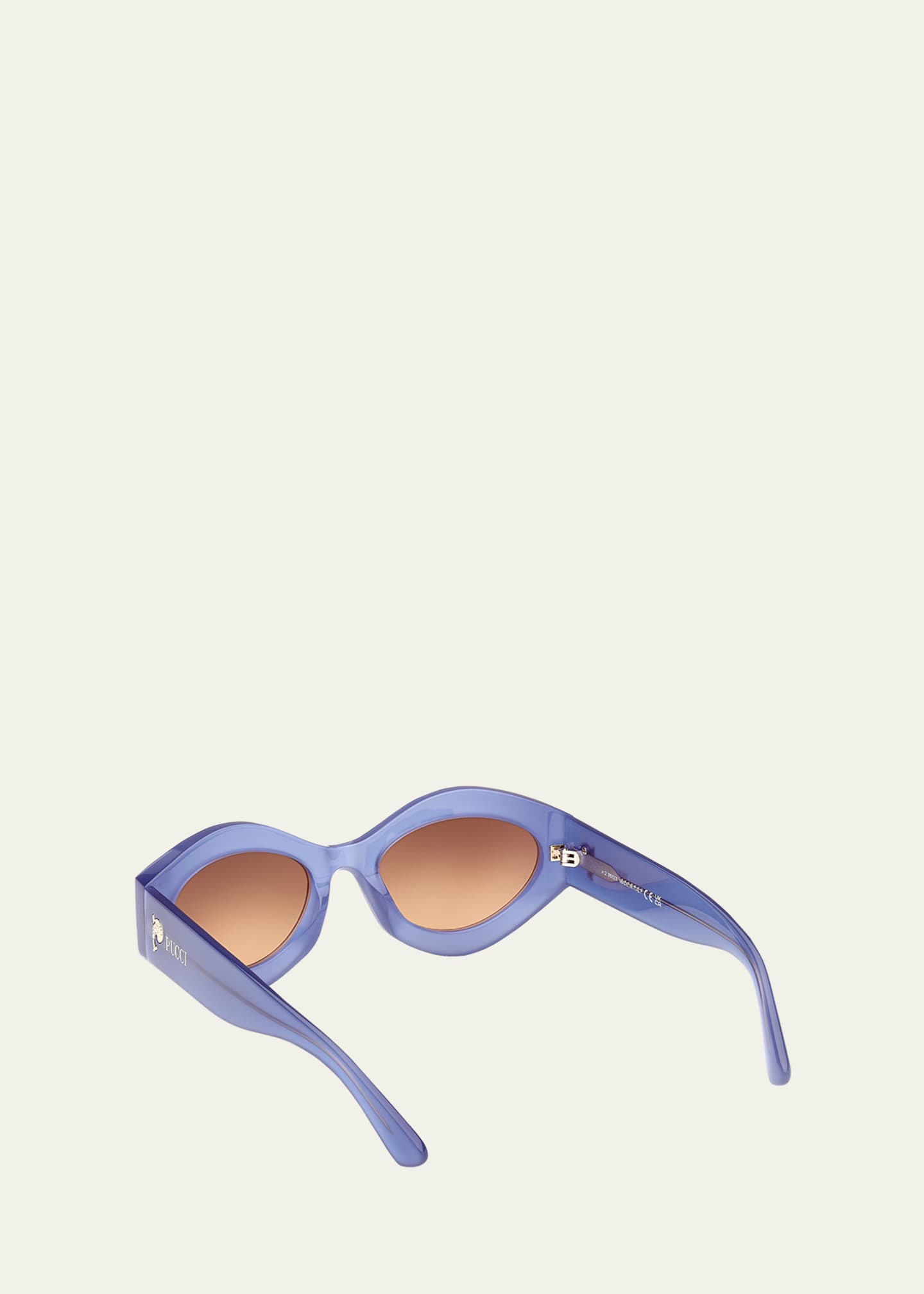 Emilio Pucci Cat-Eye Acetate Sunglasses Image 2 of 5