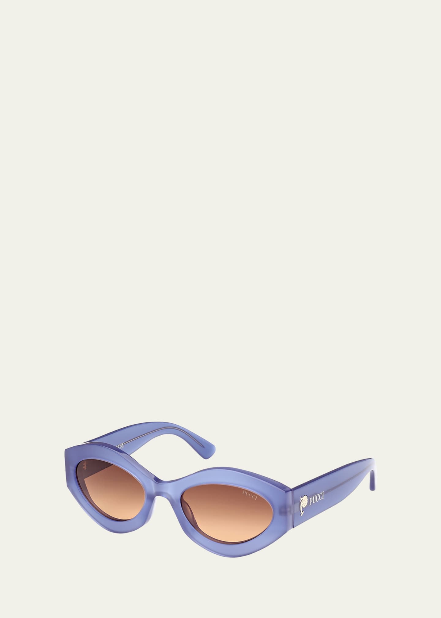 Emilio Pucci Cat-Eye Acetate Sunglasses Image 3 of 5