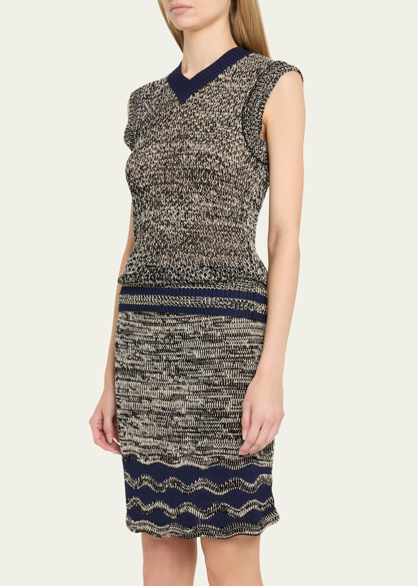 Wales Bonner Shade Knit Vest Image 4 of 5