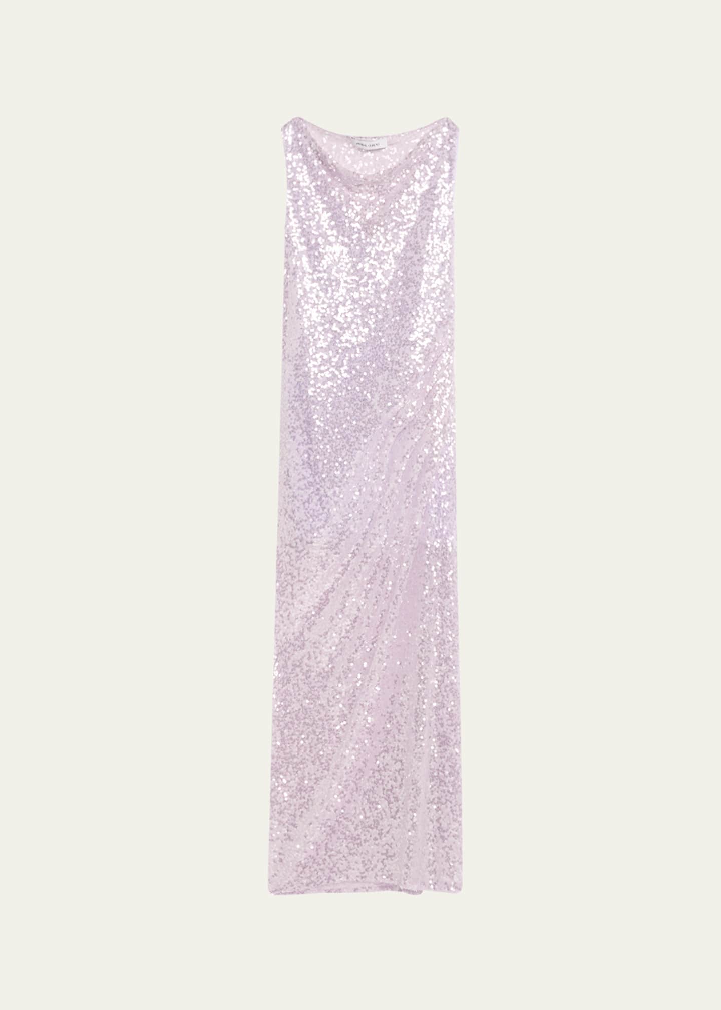 Prabal Gurung Sequined Side Riched Gown Image 1 of 5