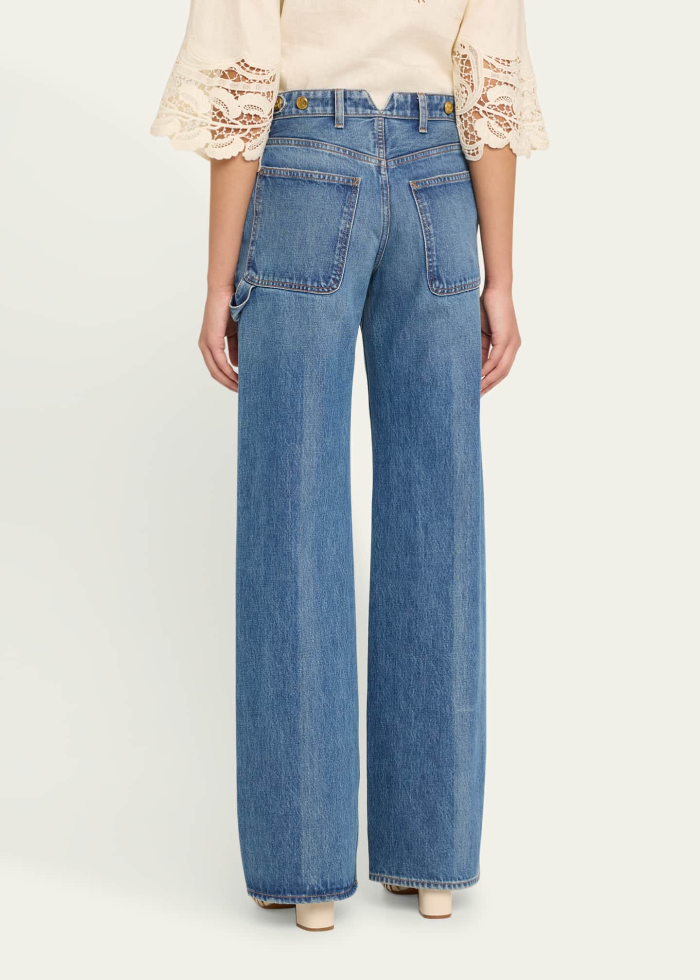Ulla Johnson The Asher Carpenter Jeans Image 3 of 5