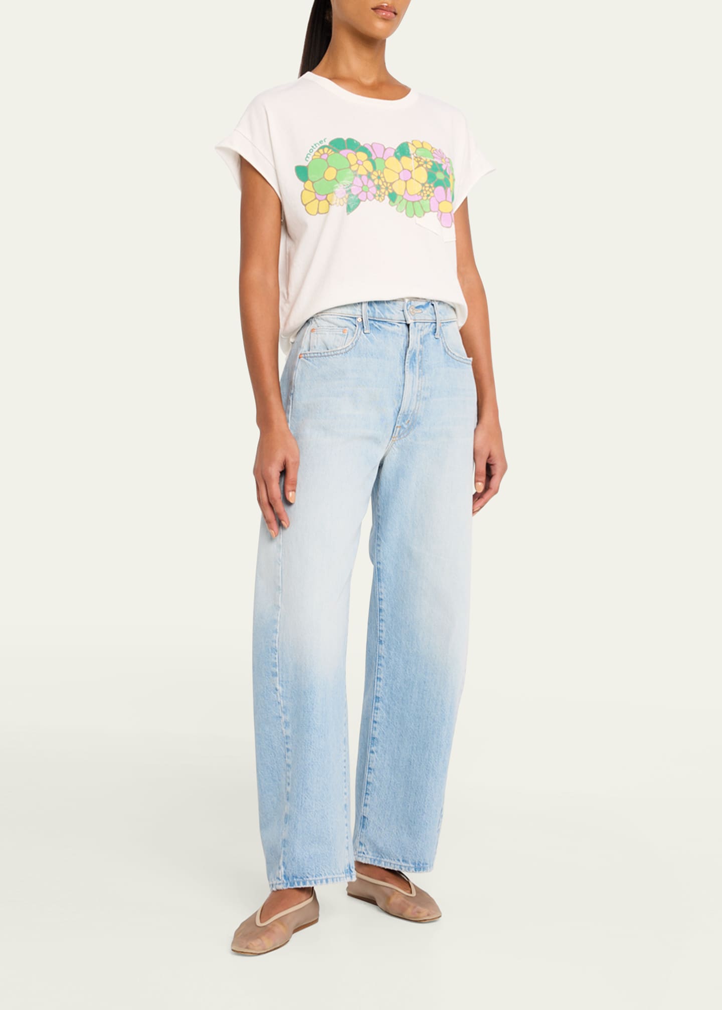 The Full Pipe Flood Jeans