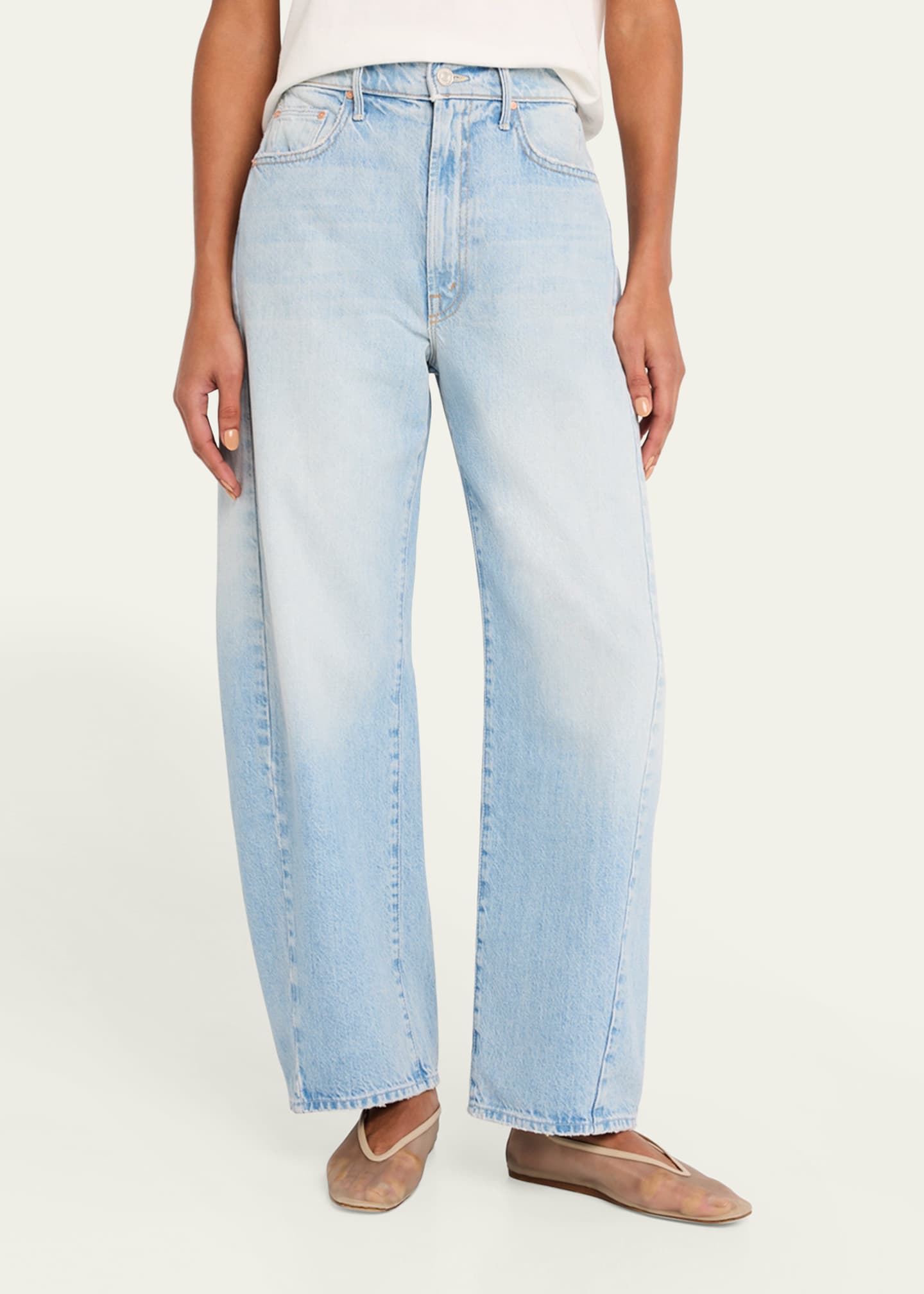 The Full Pipe Flood Jeans