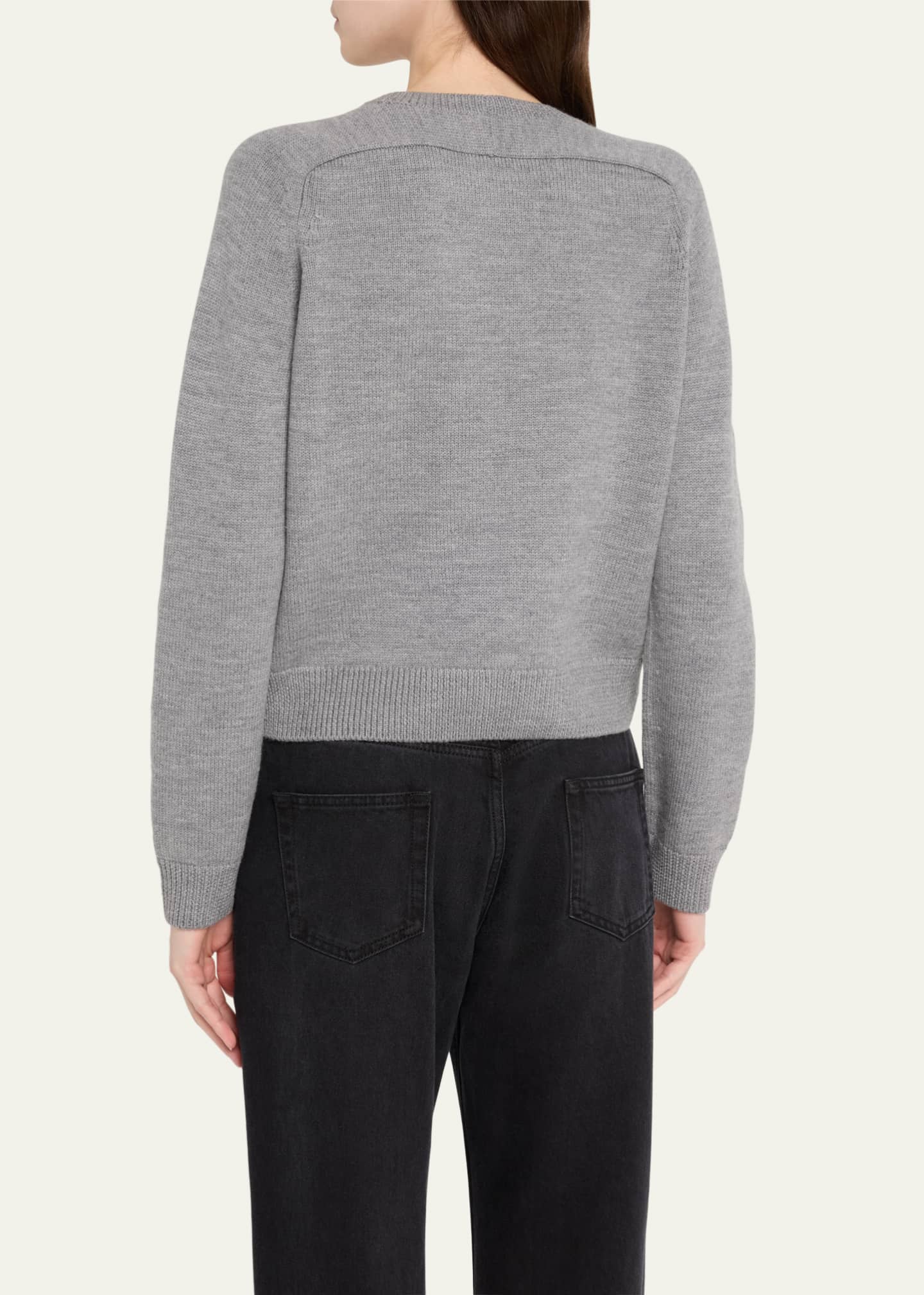 Marc Jacobs Gem Logo Knit Crewneck Sweater Image 3 of 5