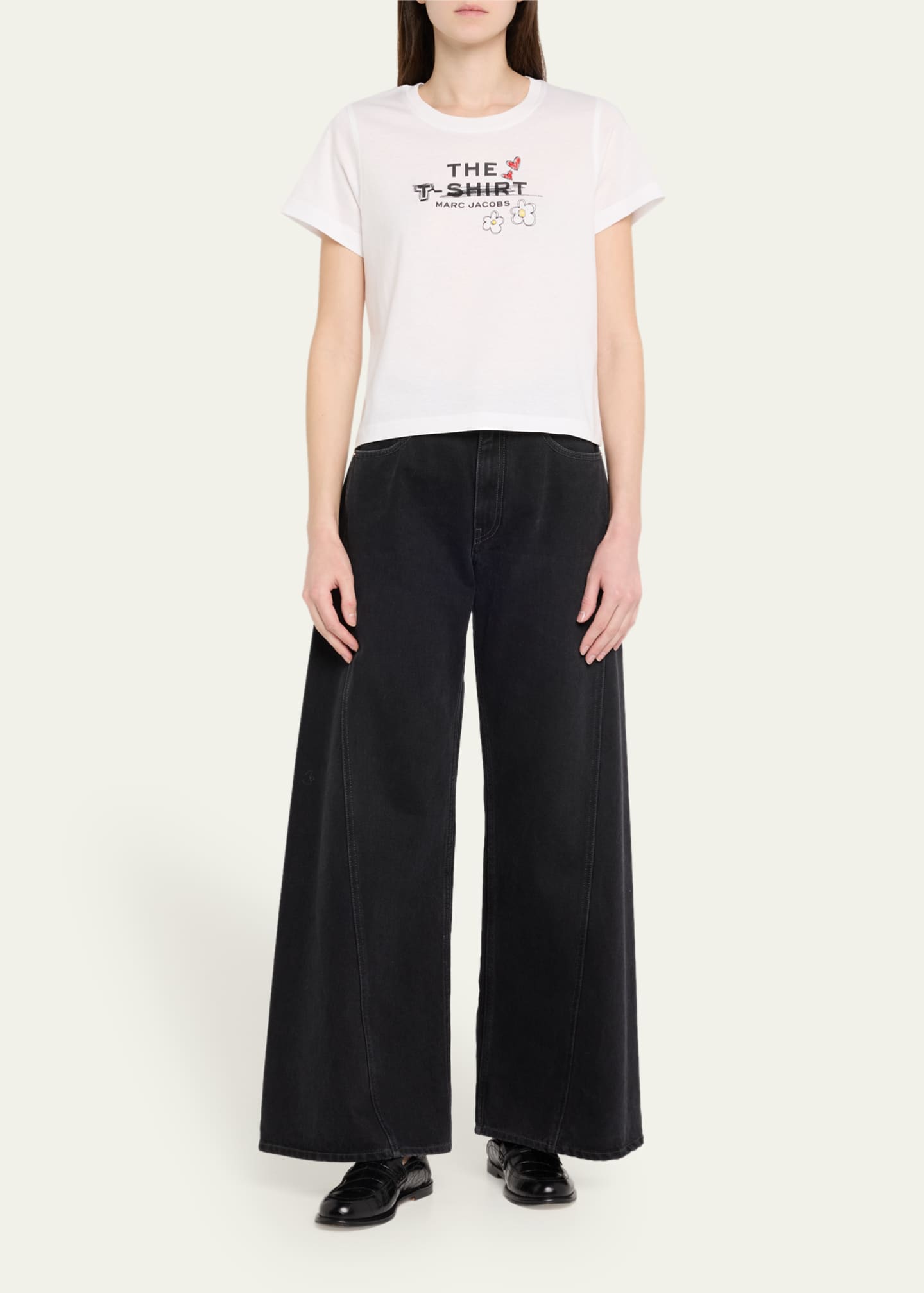 Marc Jacobs Doodle Slim T-Shirt Image 2 of 5