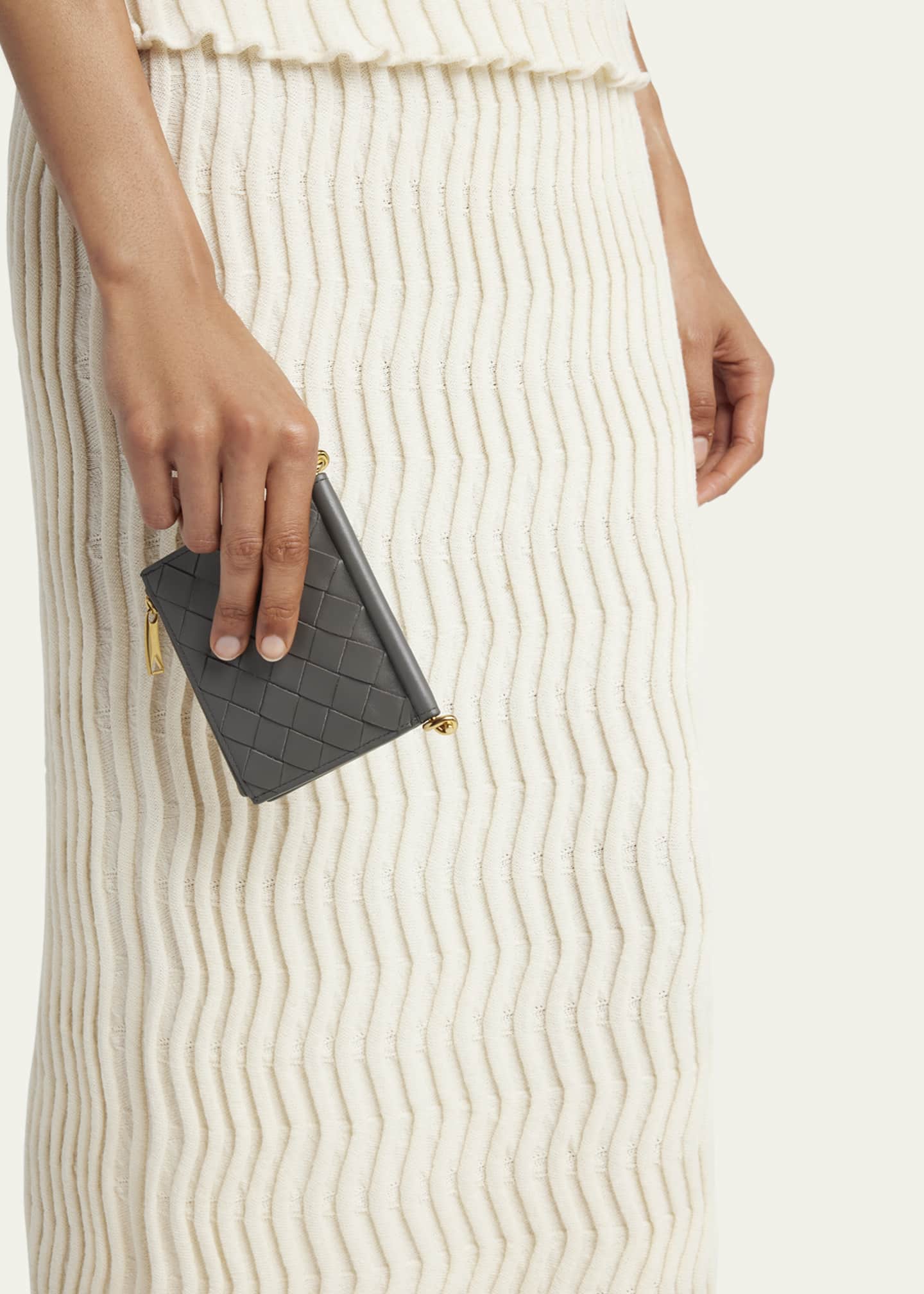 Bottega Veneta Solstice Bifold Leather Wallet Image 2 of 4