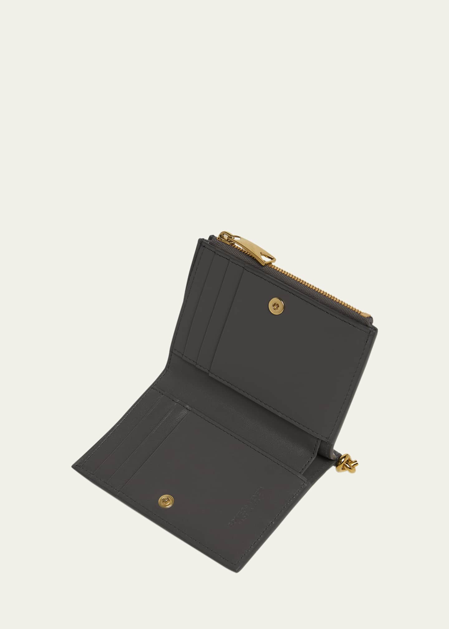 Bottega Veneta Solstice Bifold Leather Wallet Image 4 of 4