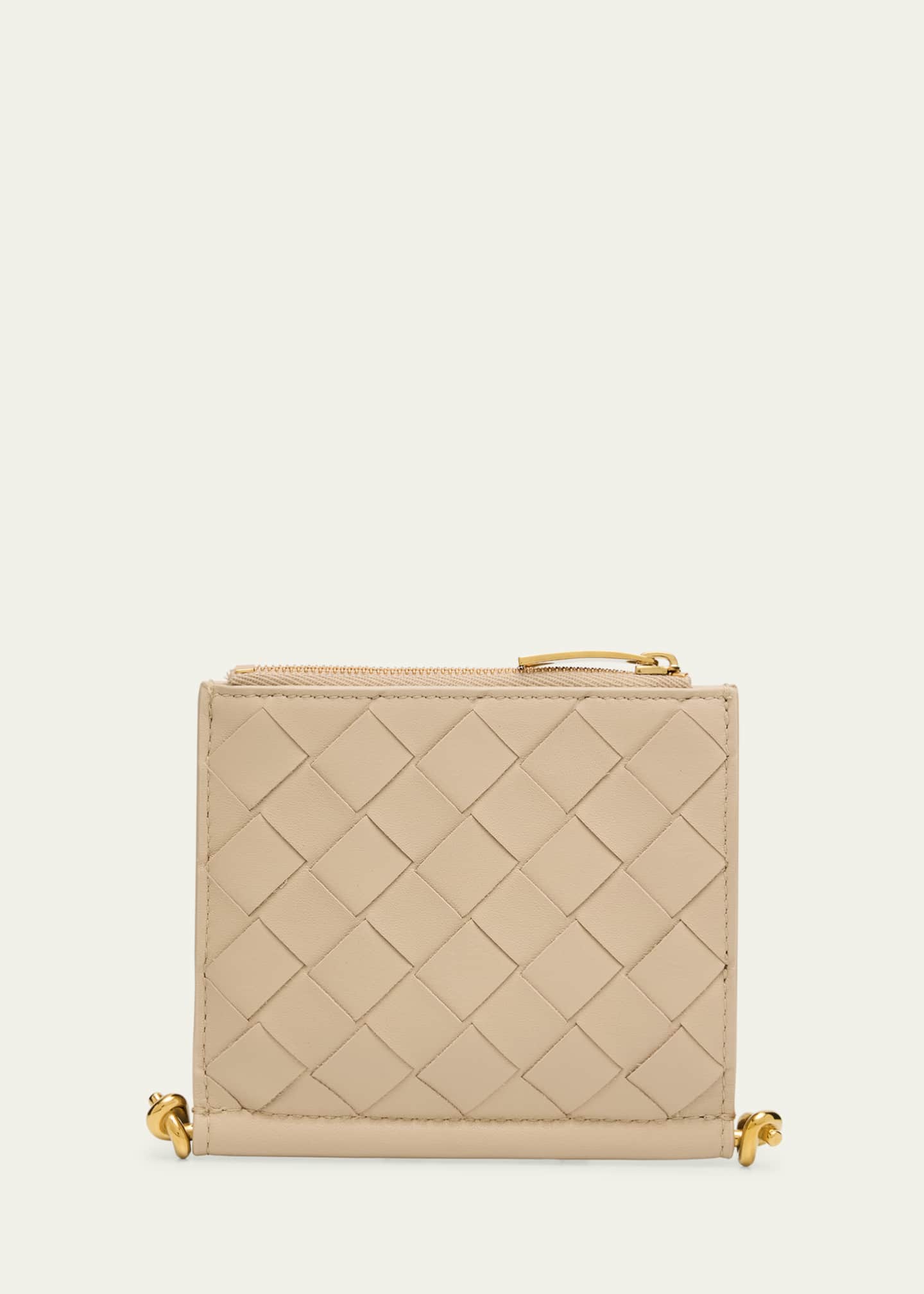 Bottega Veneta Solstice Bifold Leather Wallet - Bergdorf Goodman