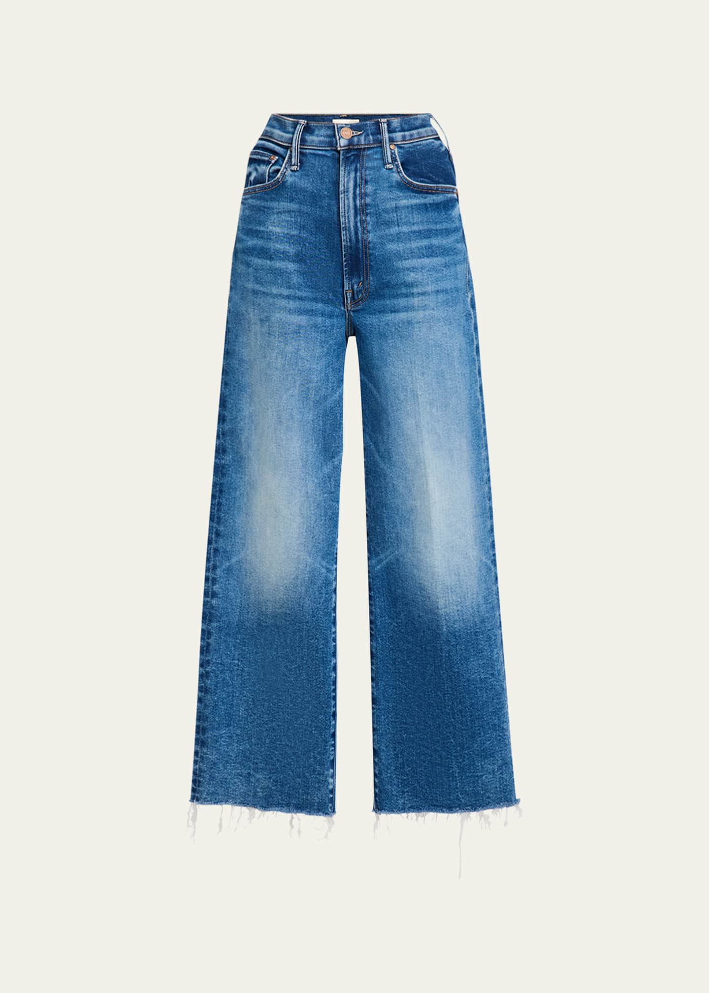 MOTHER The Maven Ankle Fray Jeans Image 1 of 5