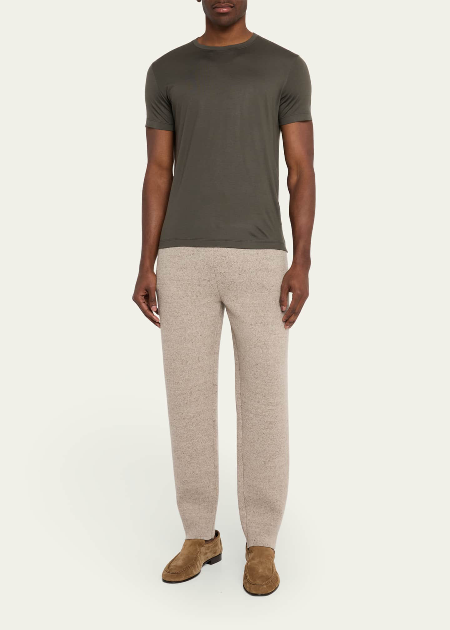 Loro Piana Men's The Gift of Kings® Kim Crewneck T-Shirt Image 2 of 5