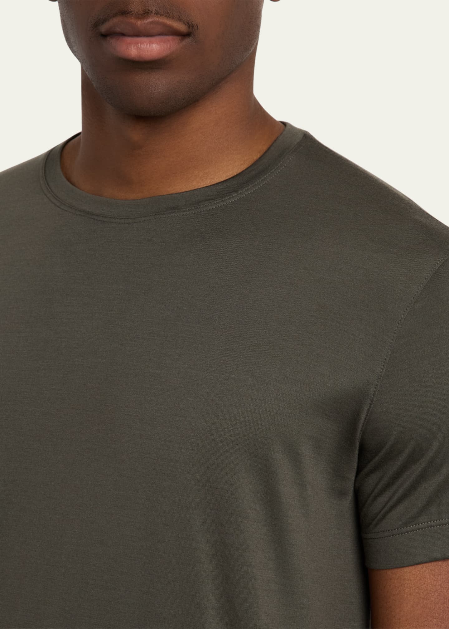 Loro Piana Men's The Gift of Kings® Kim Crewneck T-Shirt Image 5 of 5