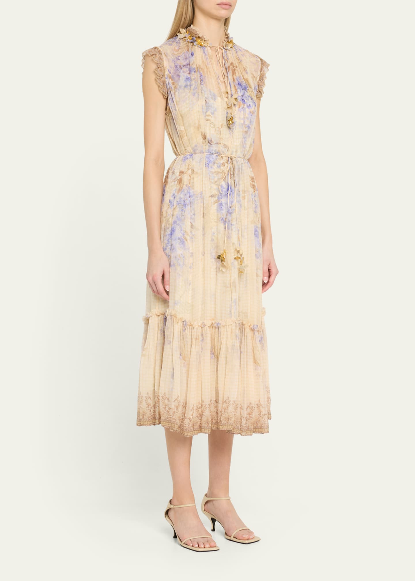 Zimmermann Dawning Flutter Dress Image 4 of 5