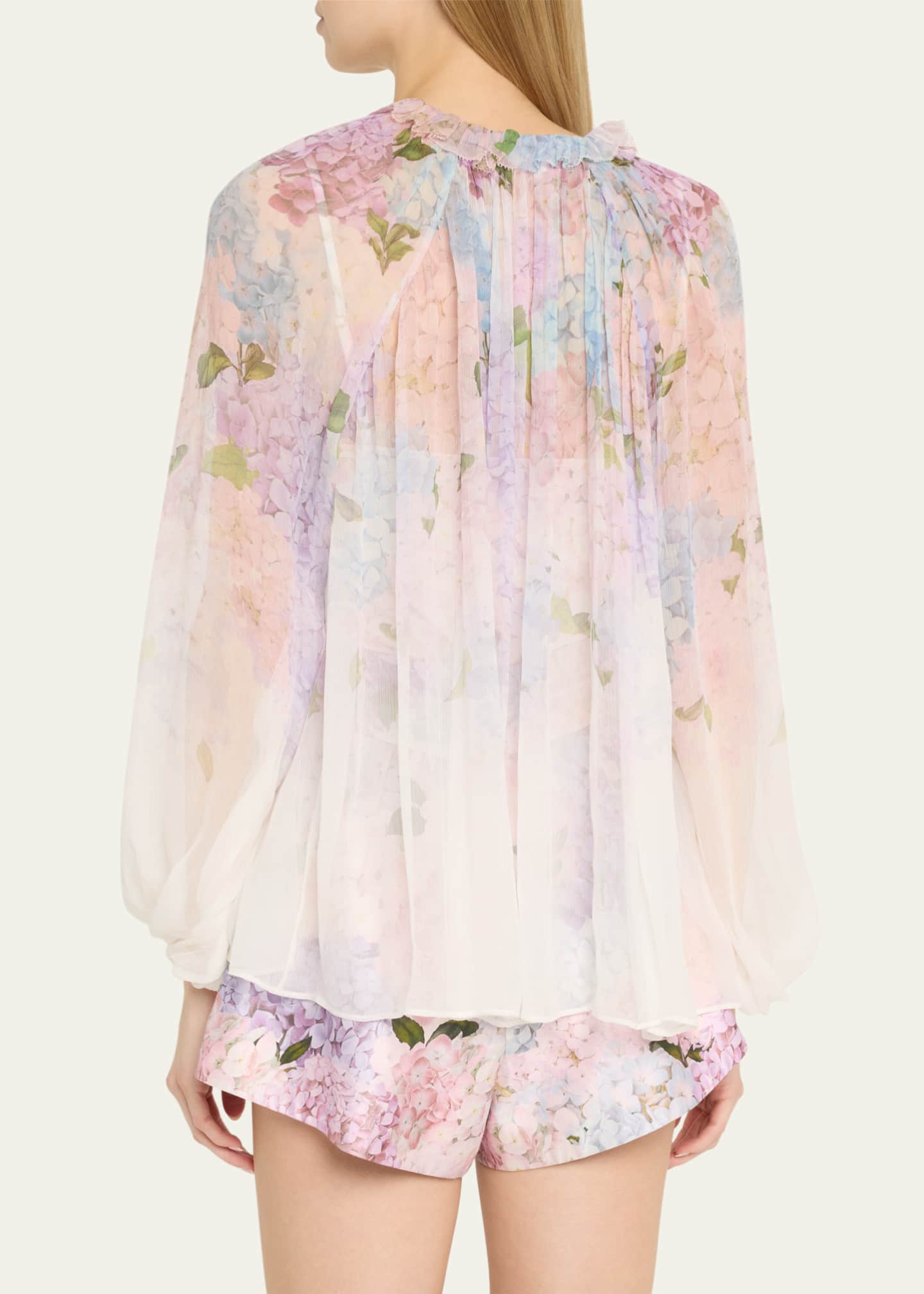 Zimmermann Dawning Billow Blouse Image 3 of 5