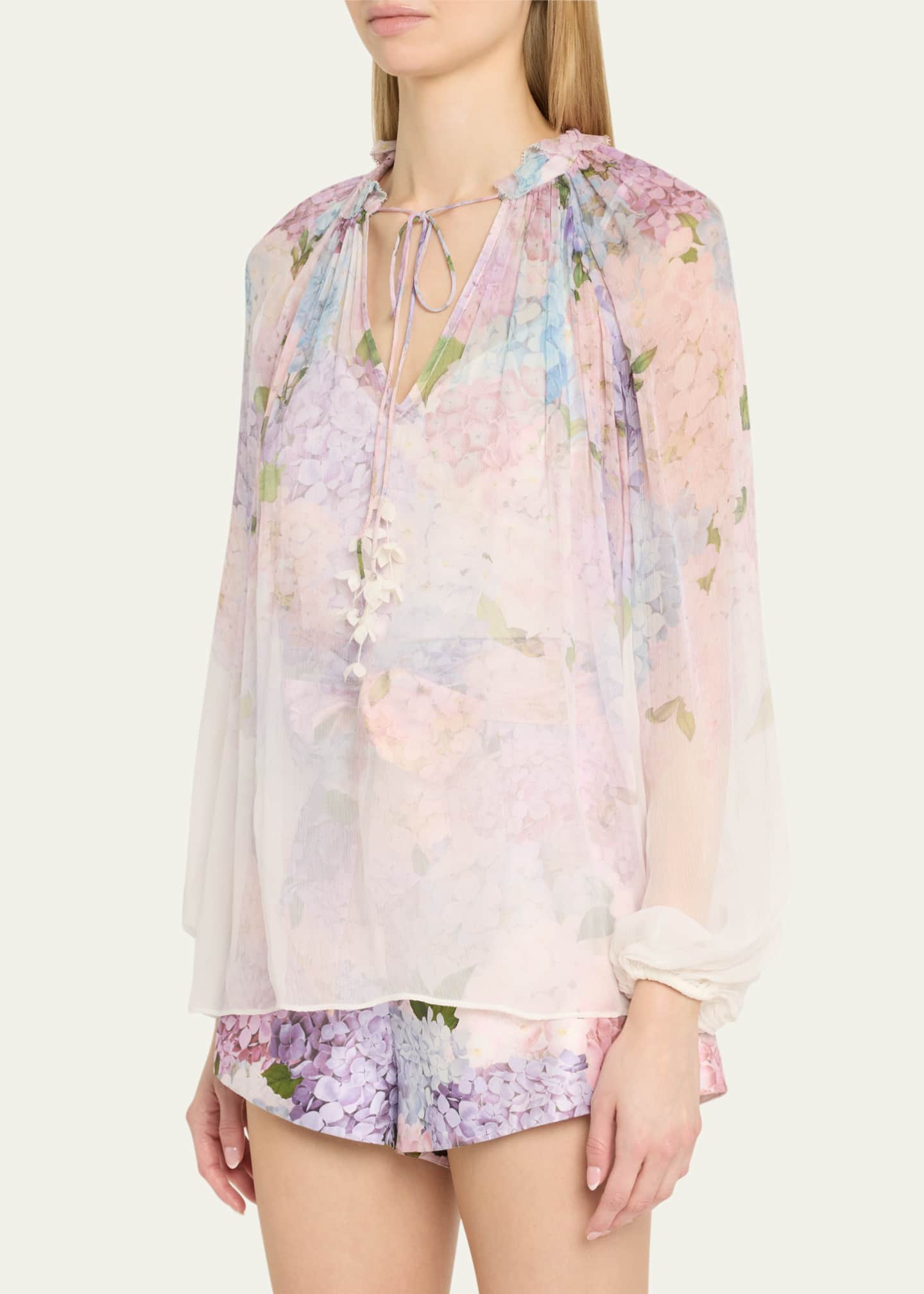 Zimmermann Dawning Billow Blouse Image 4 of 5