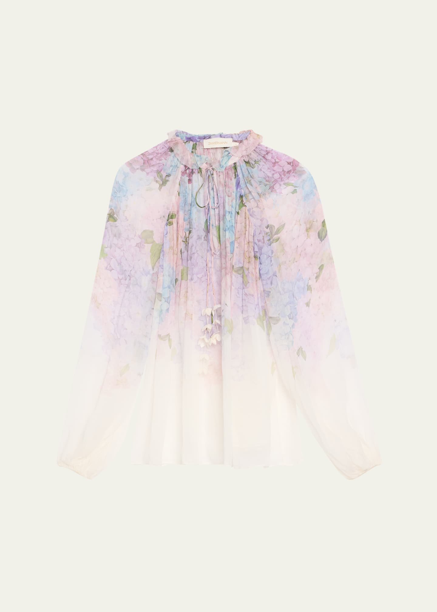 Zimmermann Dawning Billow Blouse Image 1 of 5