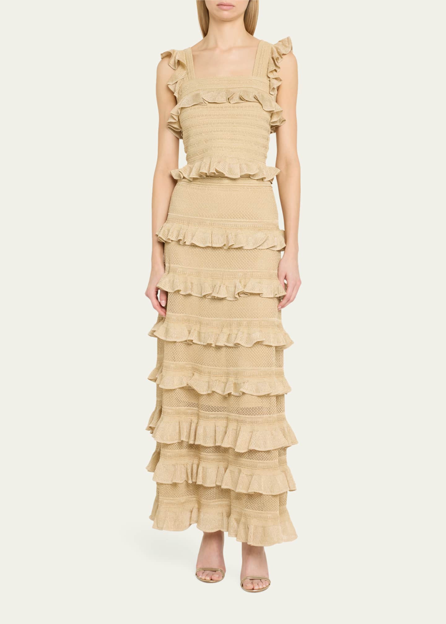 Zimmermann Illuminate Lace Frill Cami Image 2 of 5