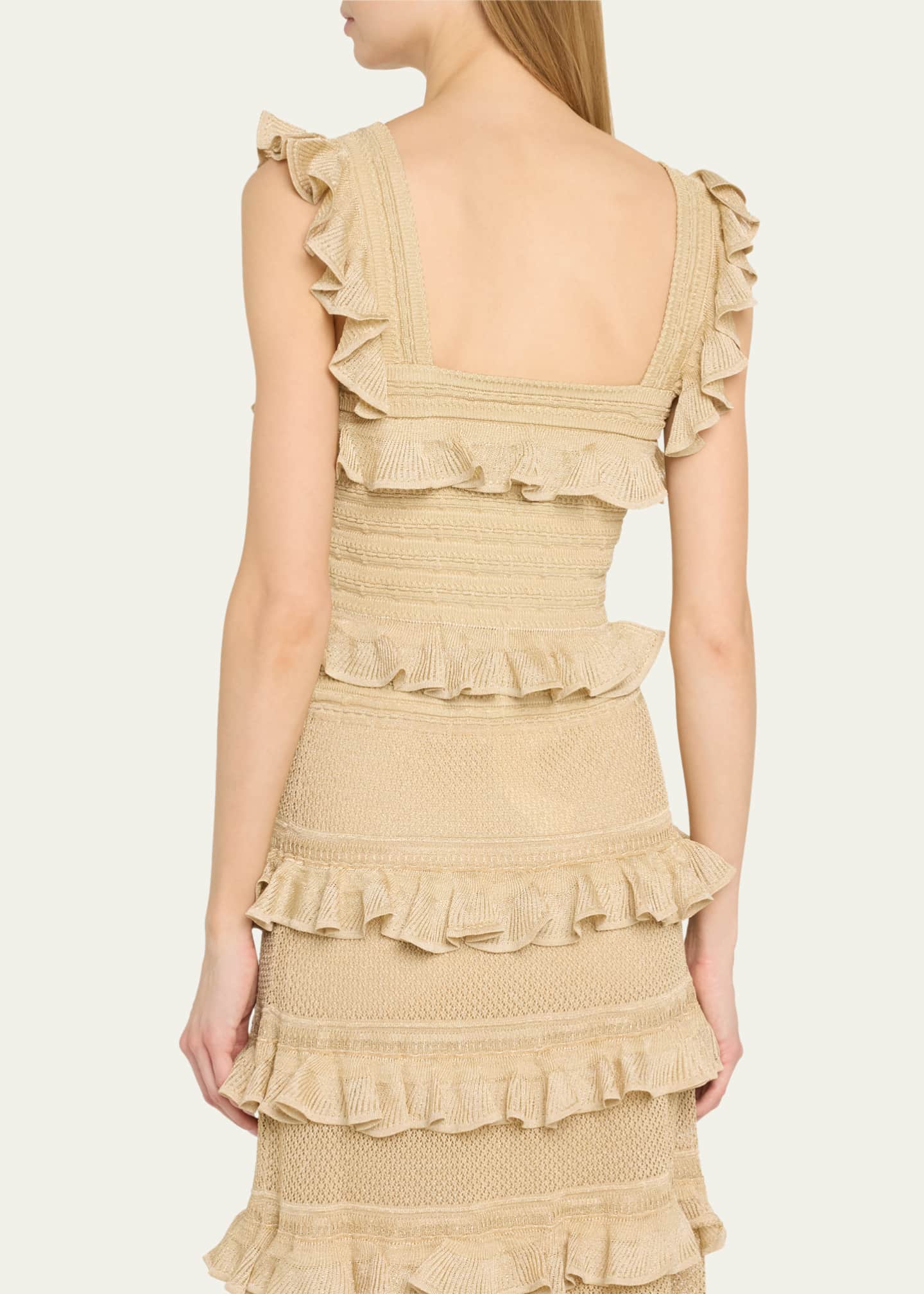 Zimmermann Illuminate Lace Frill Cami Image 3 of 5