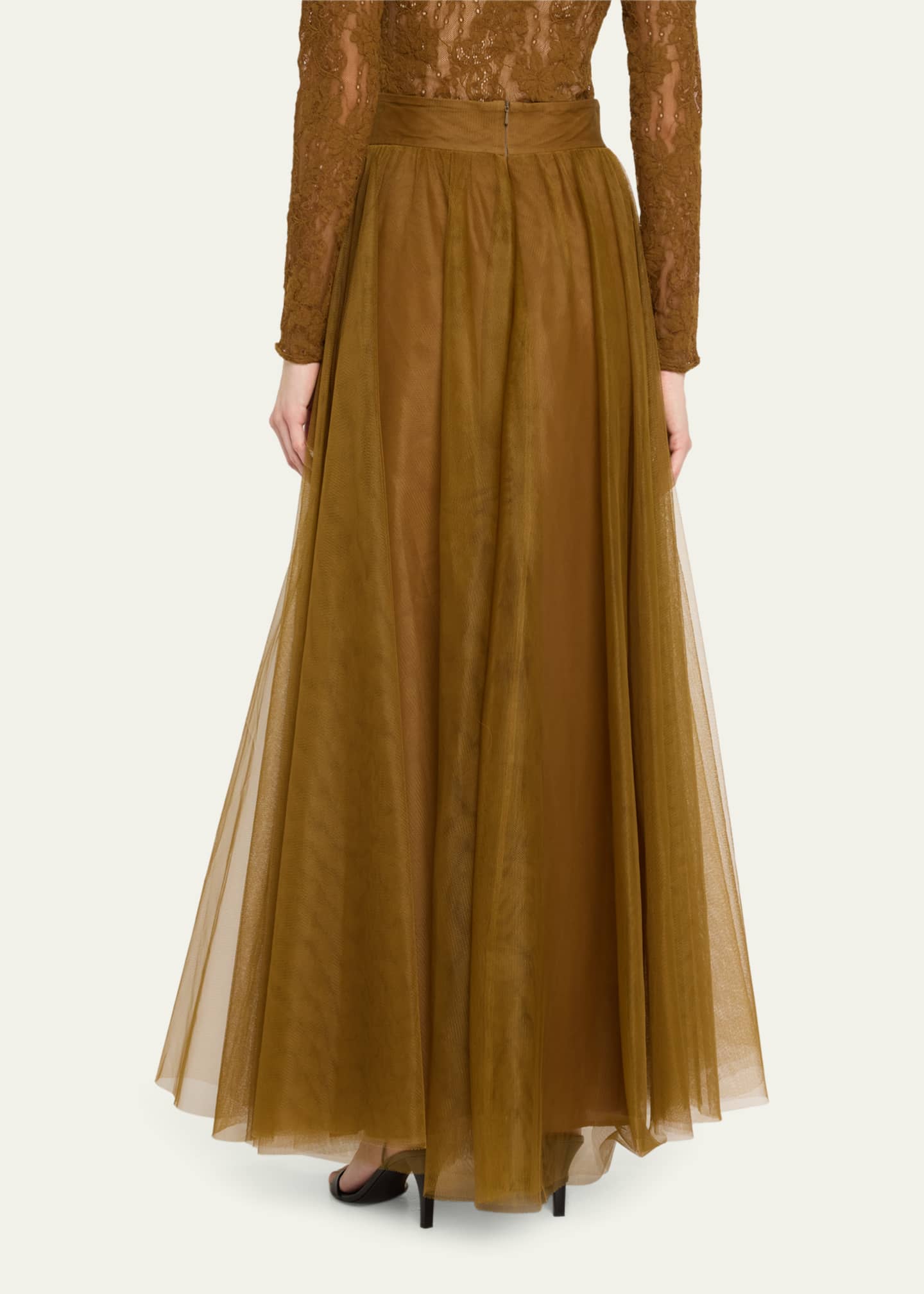 Zimmermann Tulle Maxi Skirt Image 3 of 5