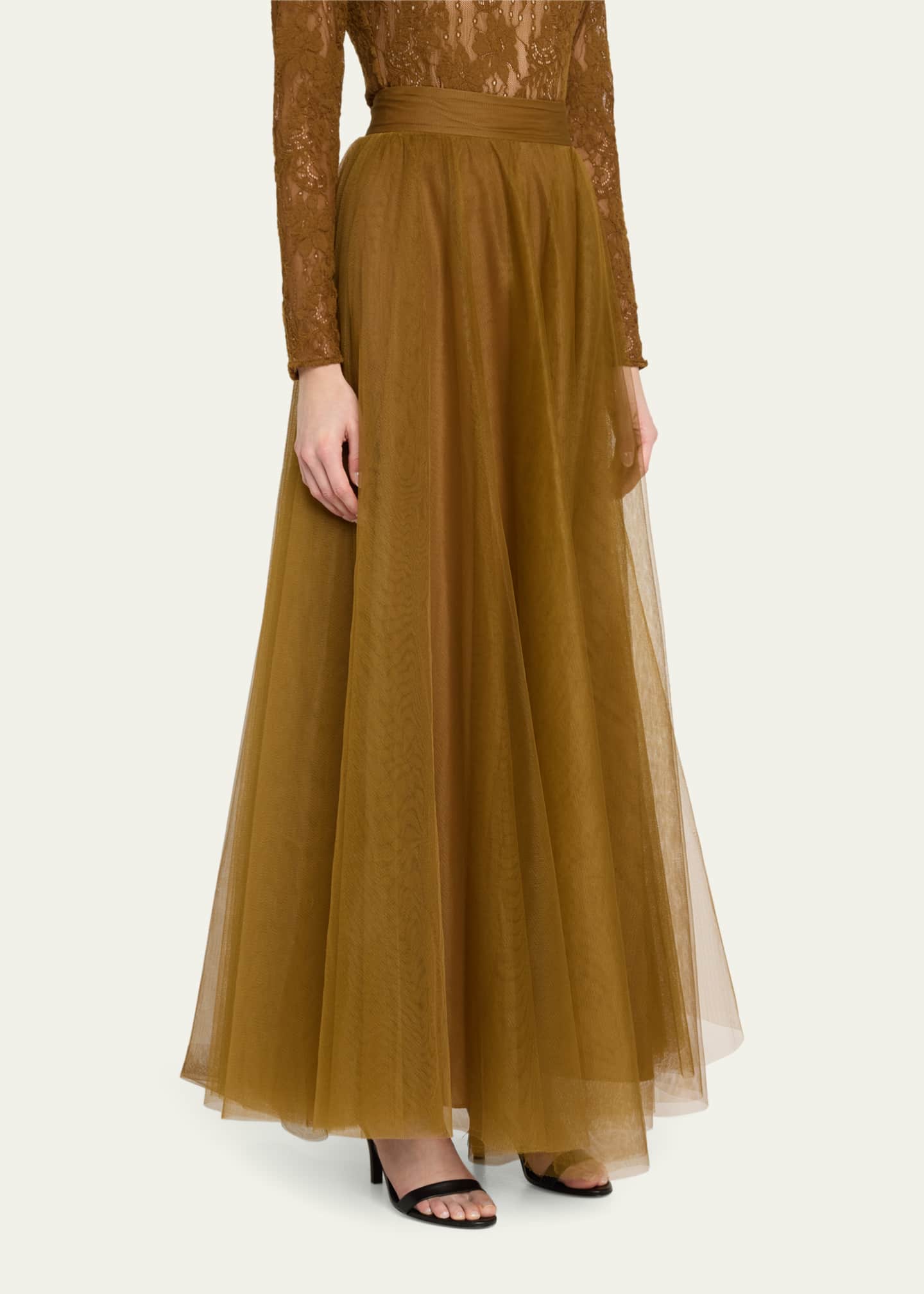 Zimmermann Tulle Maxi Skirt Image 4 of 5