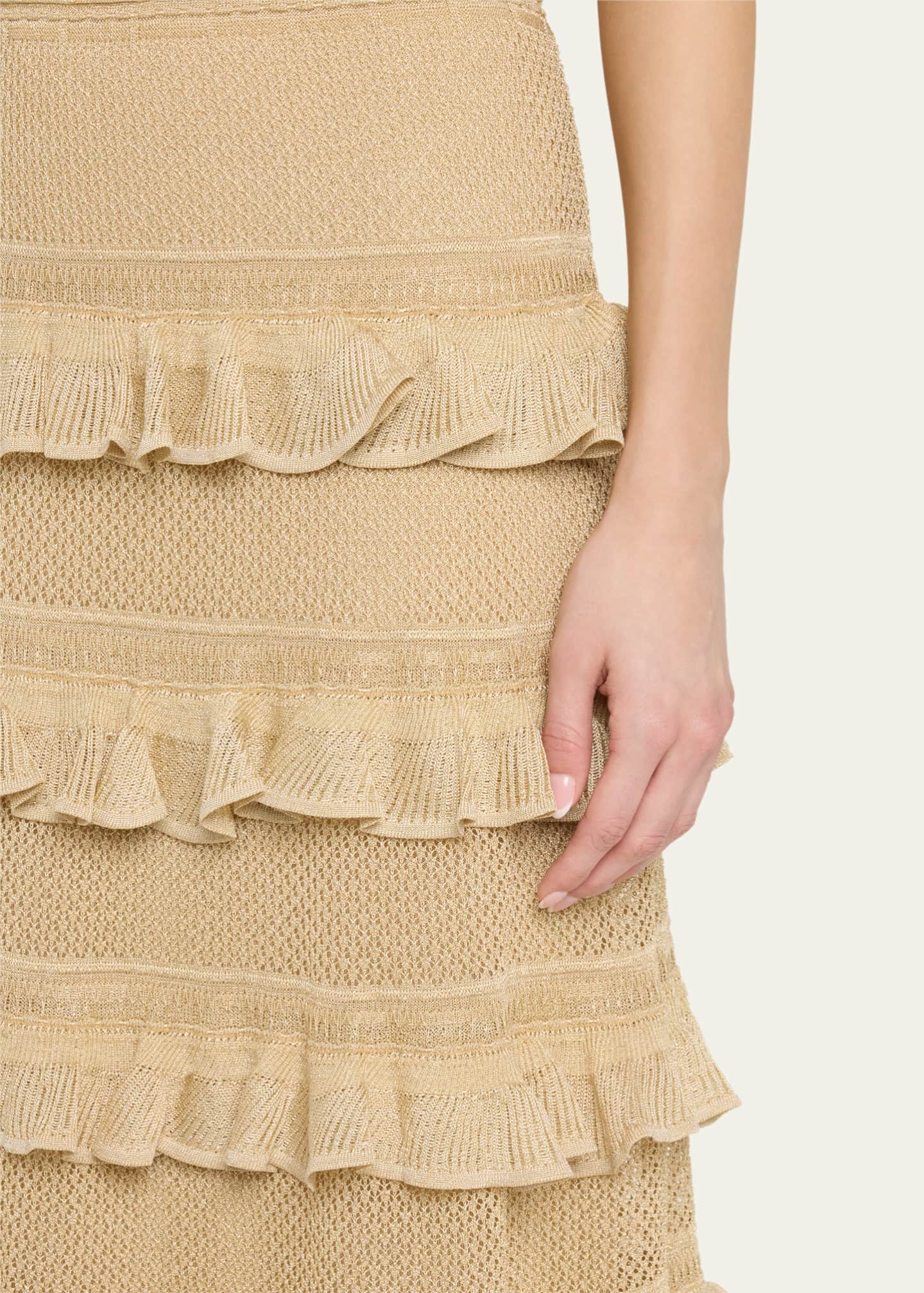 Zimmermann Illuminate Lace Frill Skirt Image 5 of 5