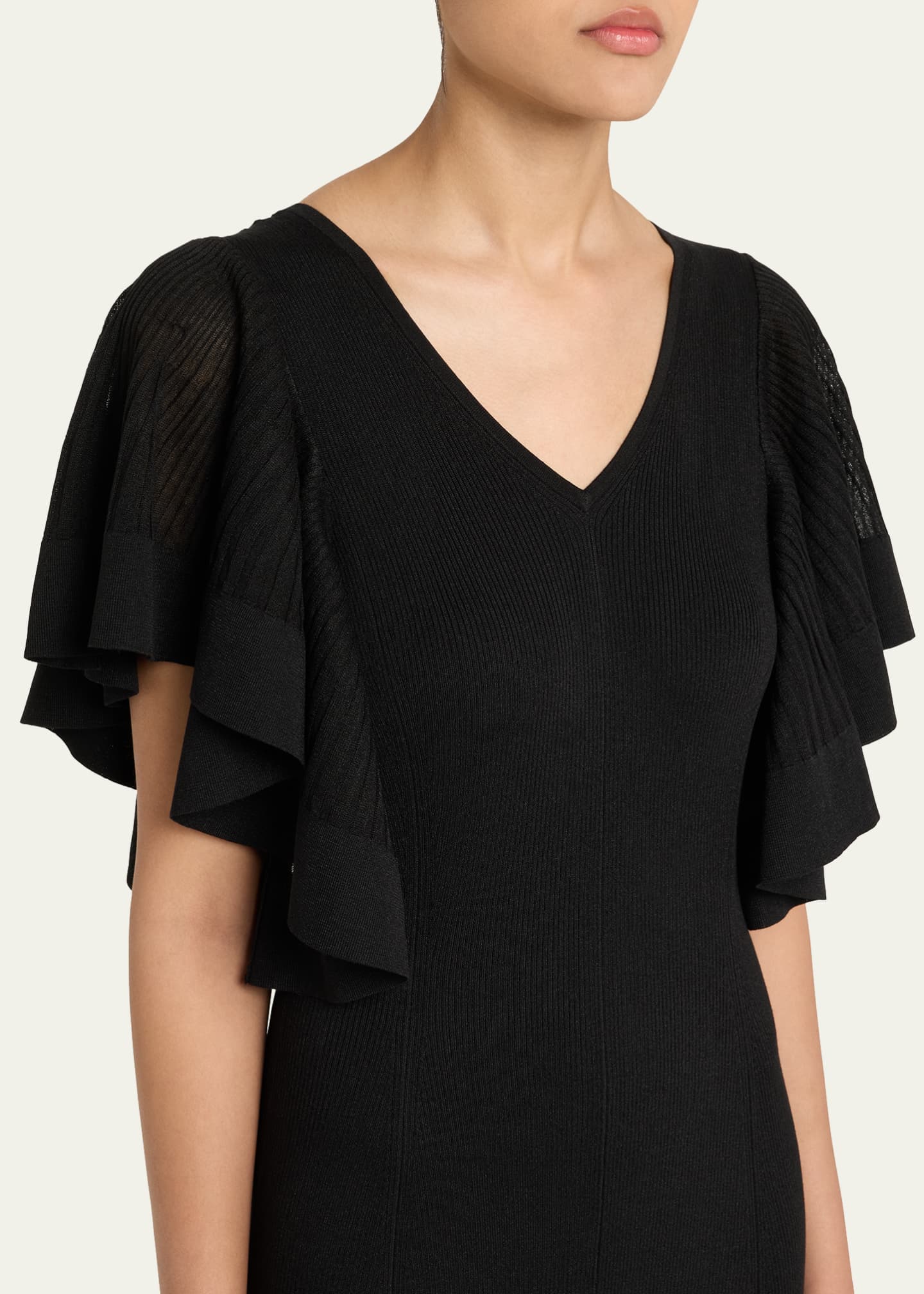 Zimmermann Illuminate Pleated Frill Maxi Dress Image 5 of 5
